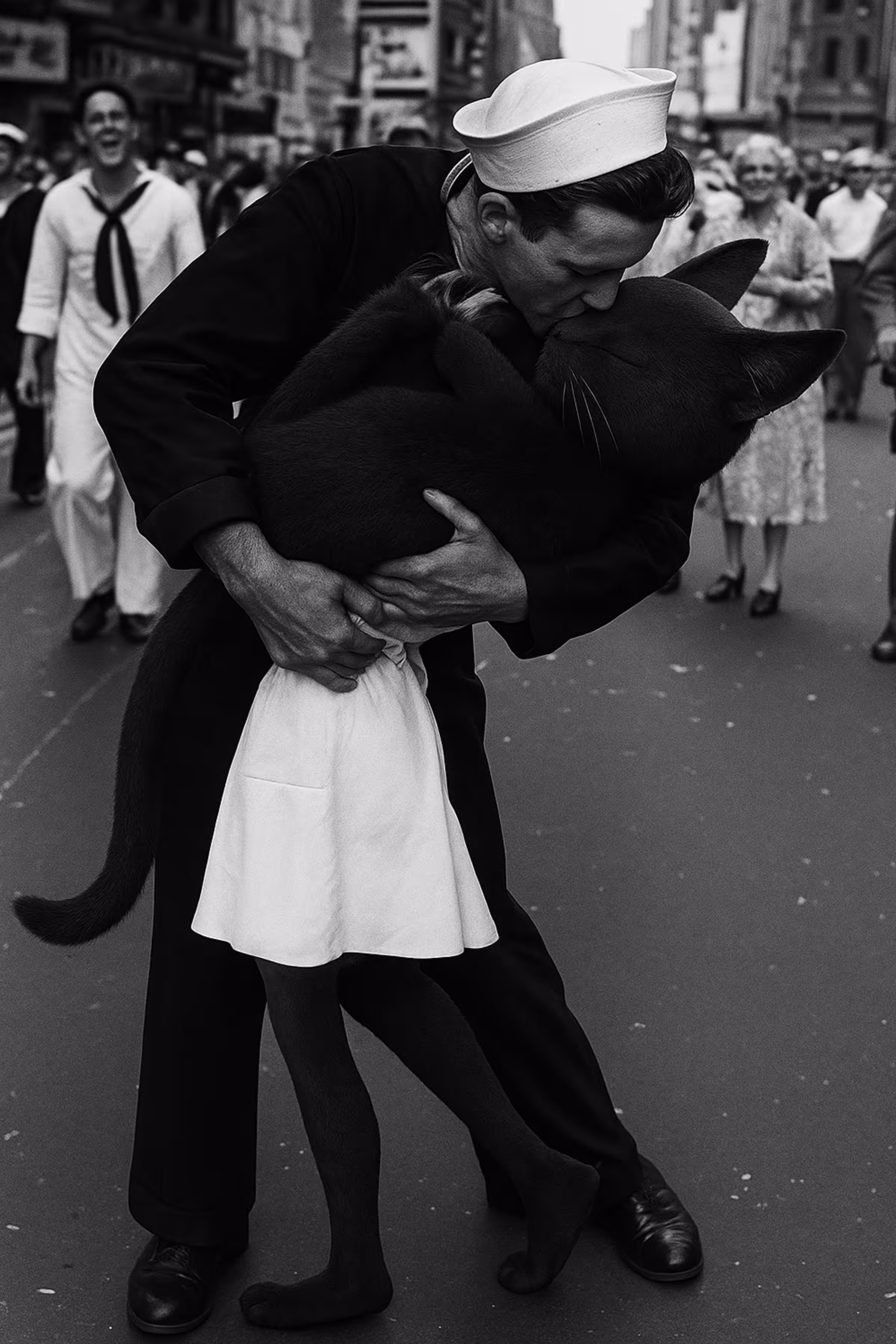 V-J Day in Times Square – Tiju Edition