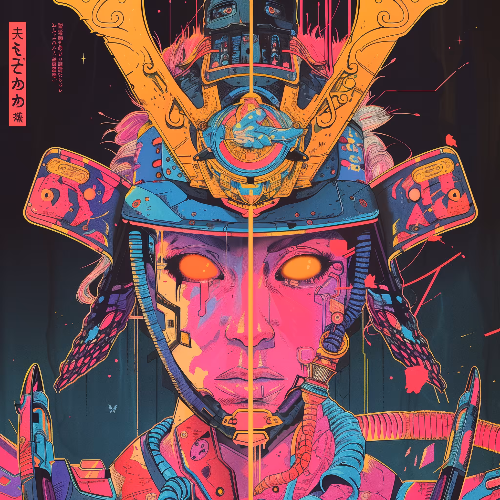 "サイバー悪魔将軍" (Saibā Akuma Shōgun) #09