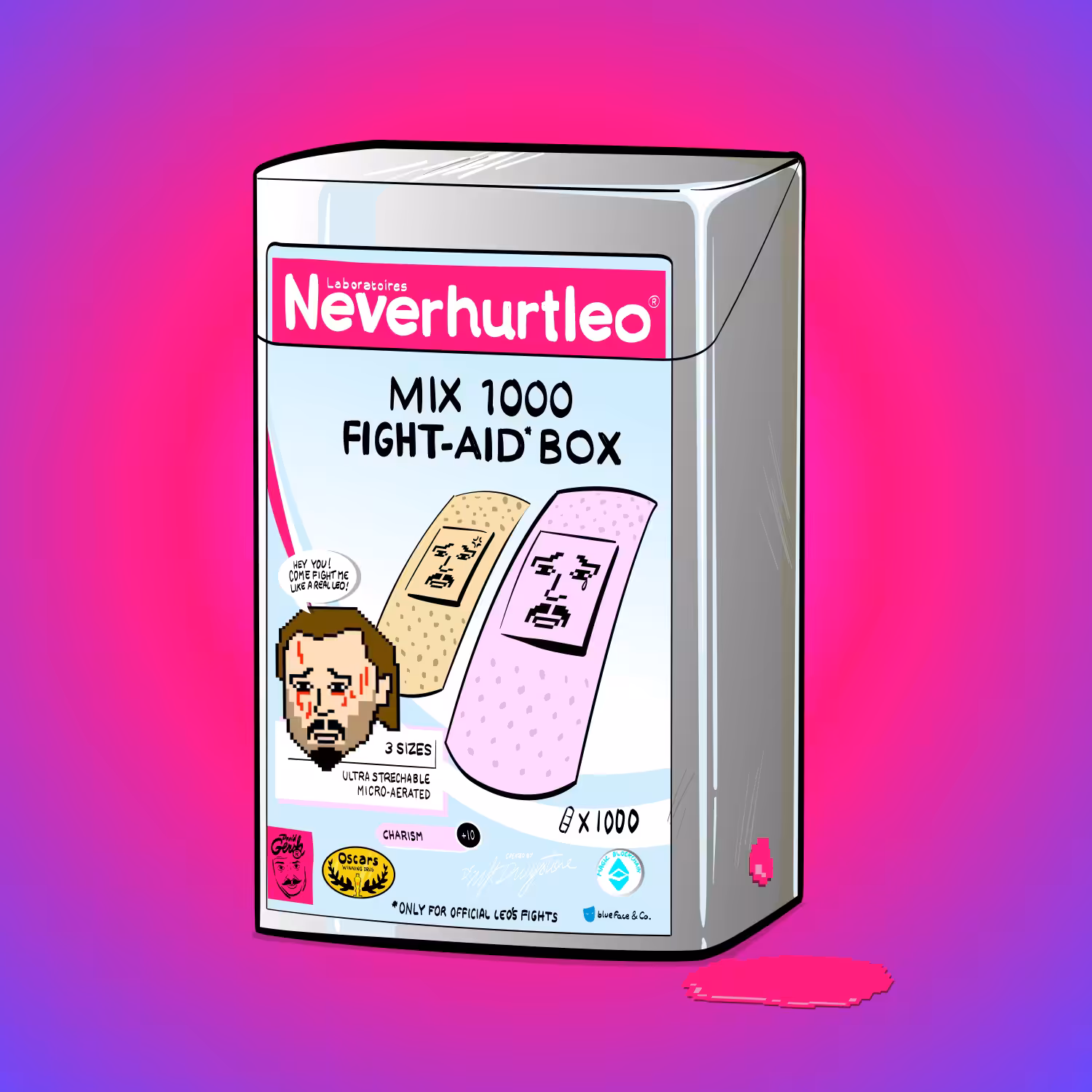 Neverhurtleo Fight-aid Box #008