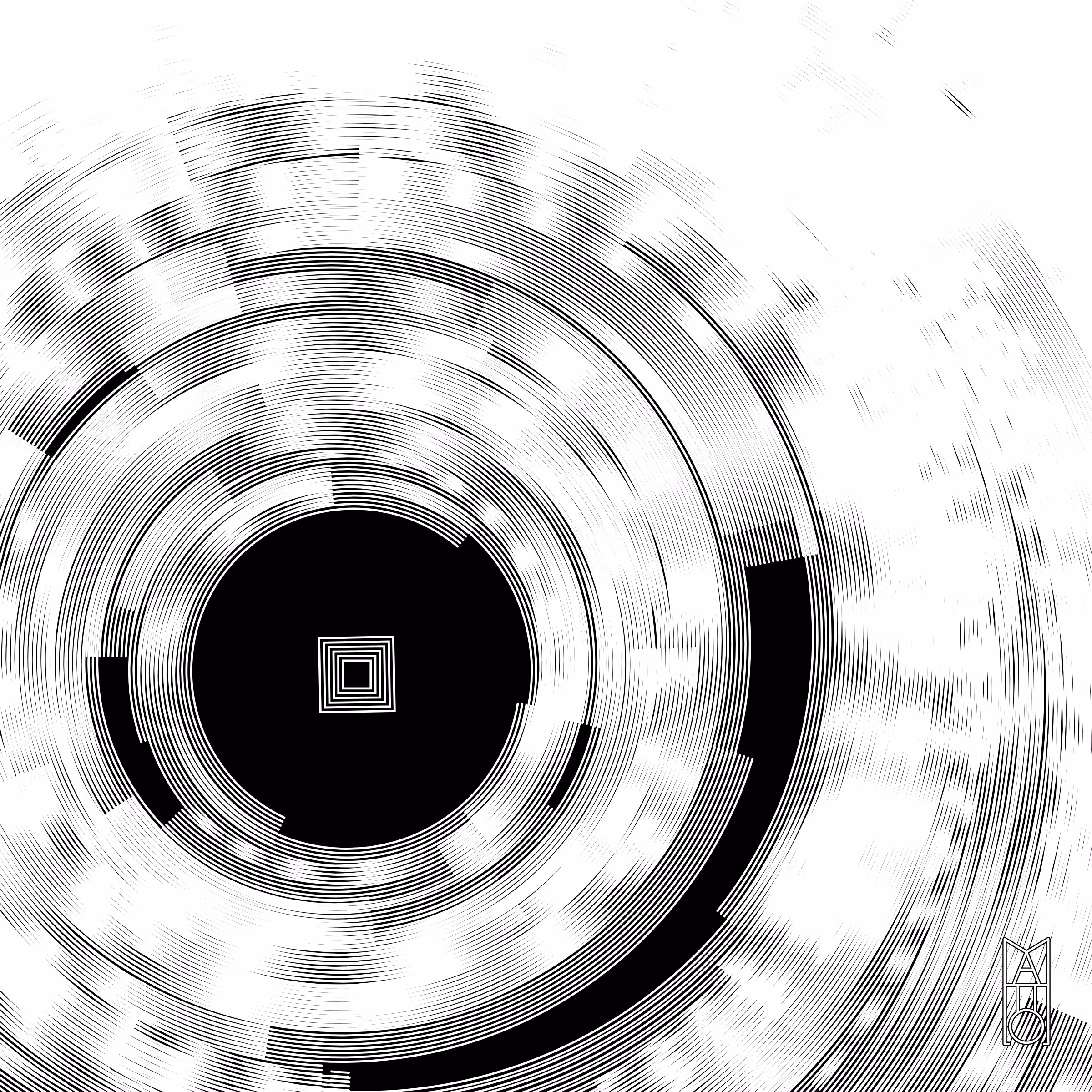 At the Still Point of the Turning World: Algorithmic Self Portrait, 2025