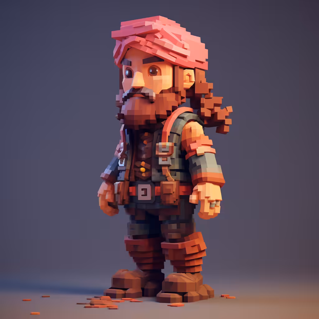 Tez Pixel Figure #83