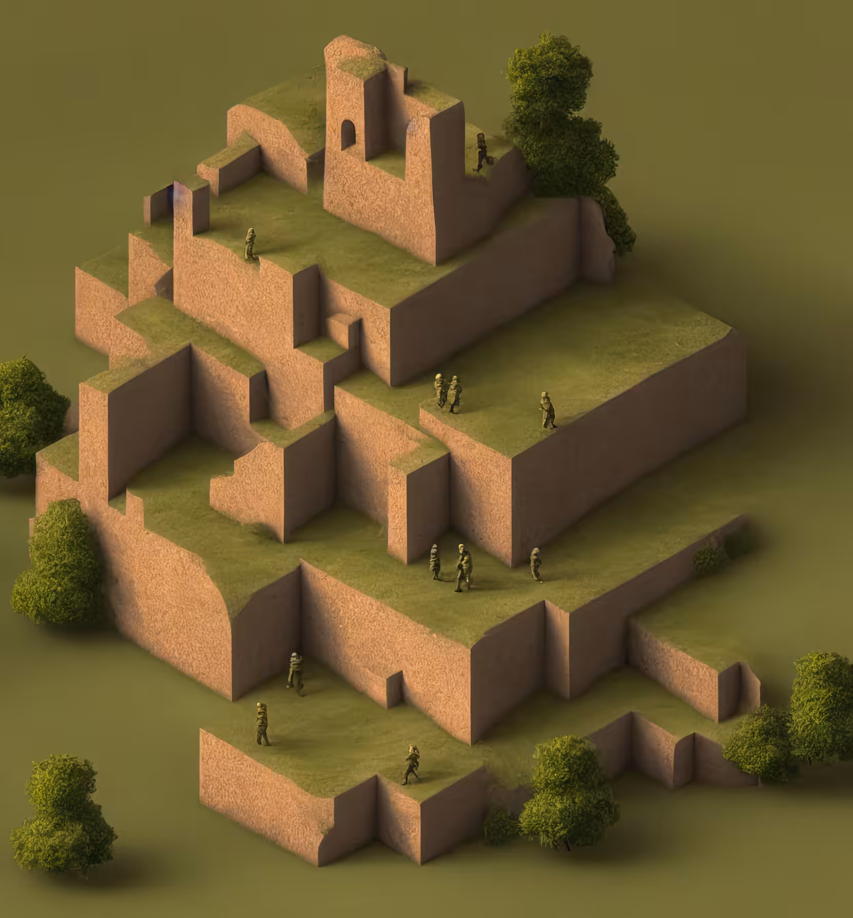 The Soldiers Of The Isometric Hills
