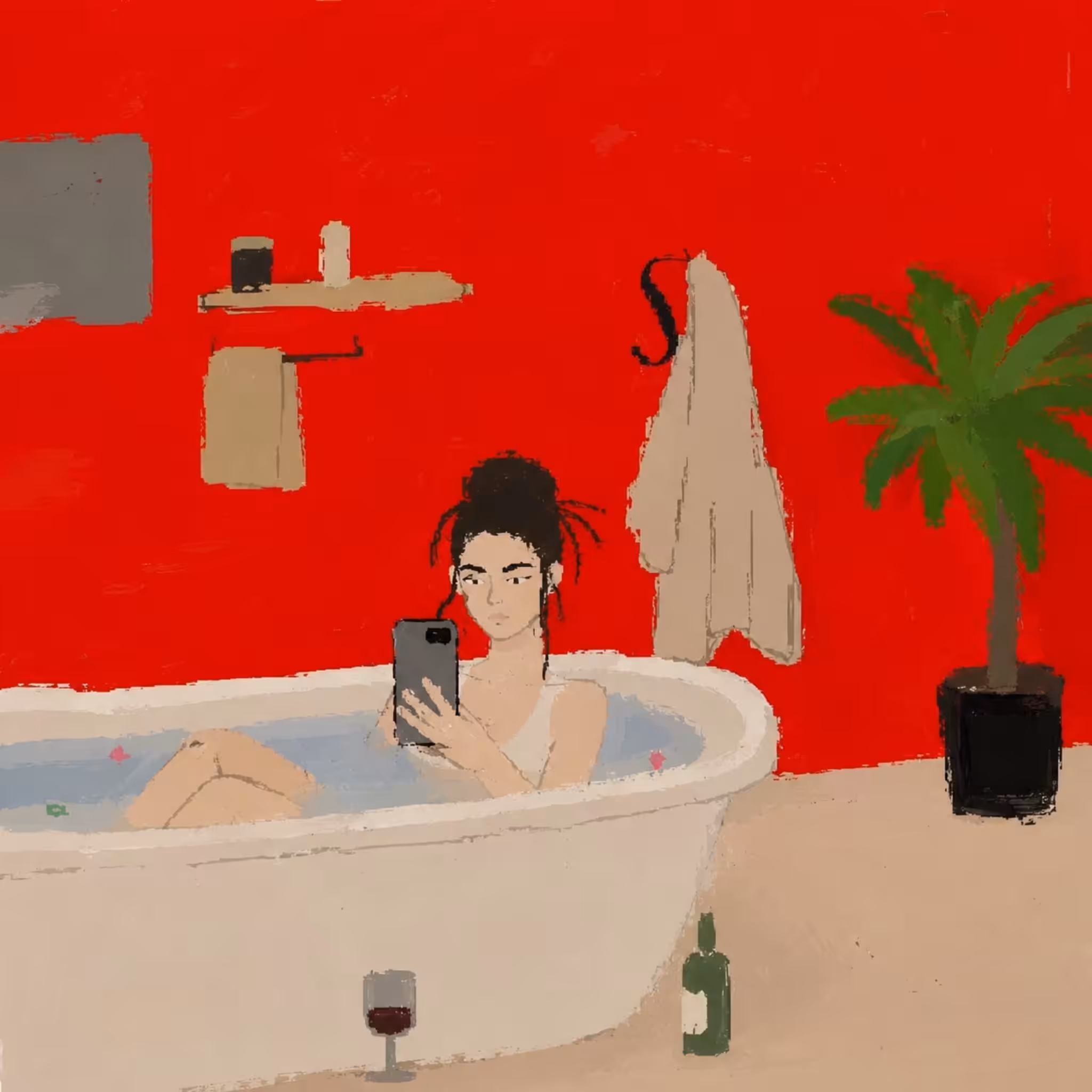 Bath, Wine, Instagram