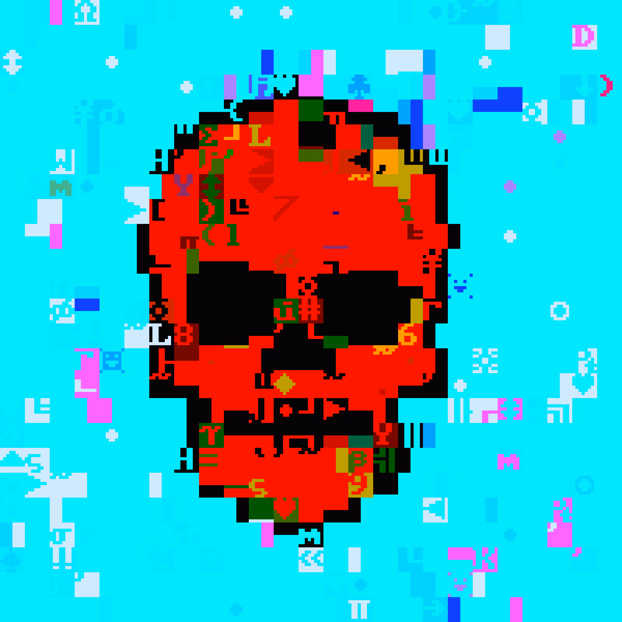 DOS Skull 0051