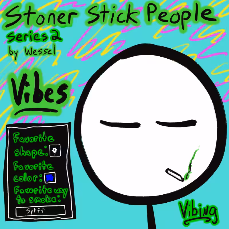 Stoner Stick People Series 2 #26