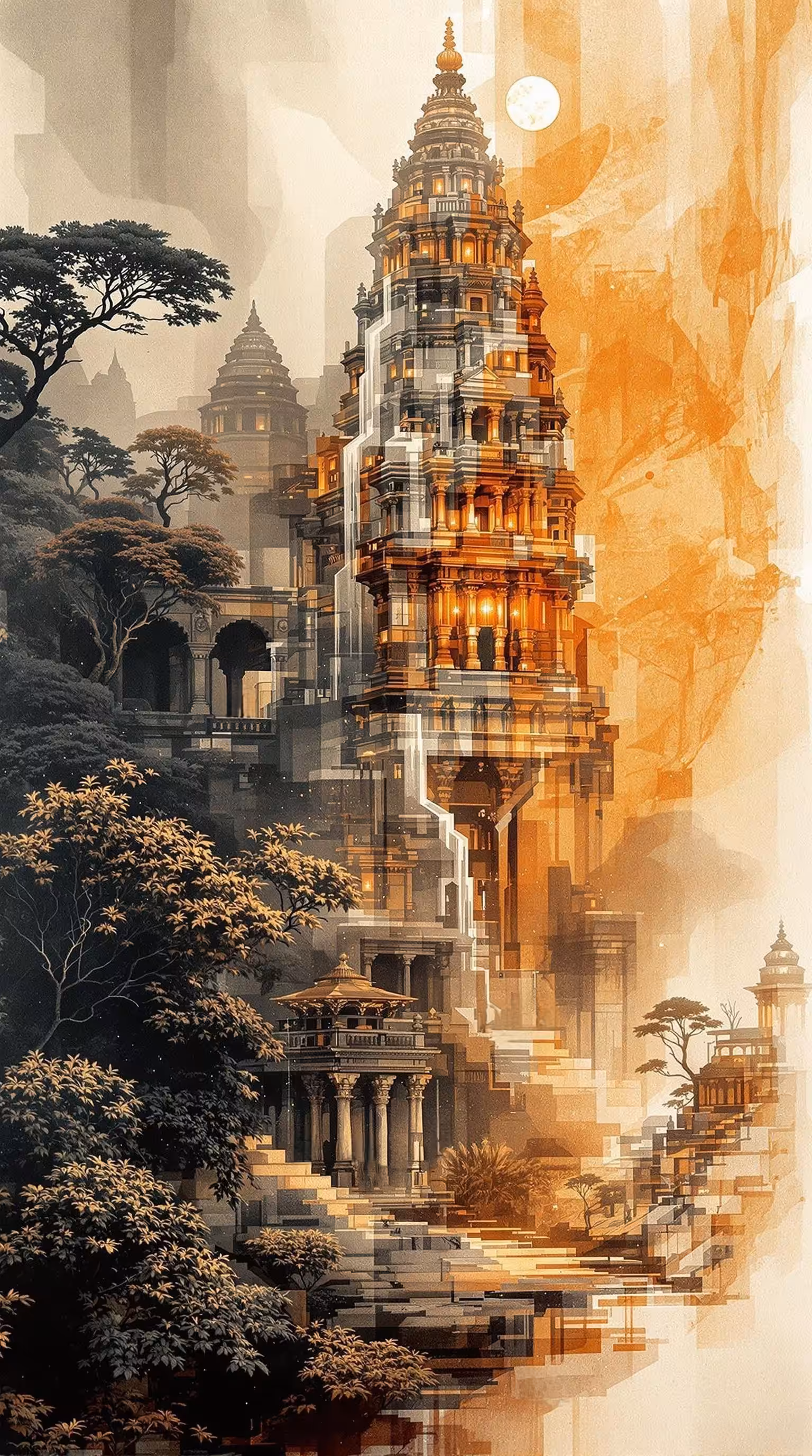 Innatraea Architecture Series: Bodhasya Stambhah "Pillars of Enlightenment"