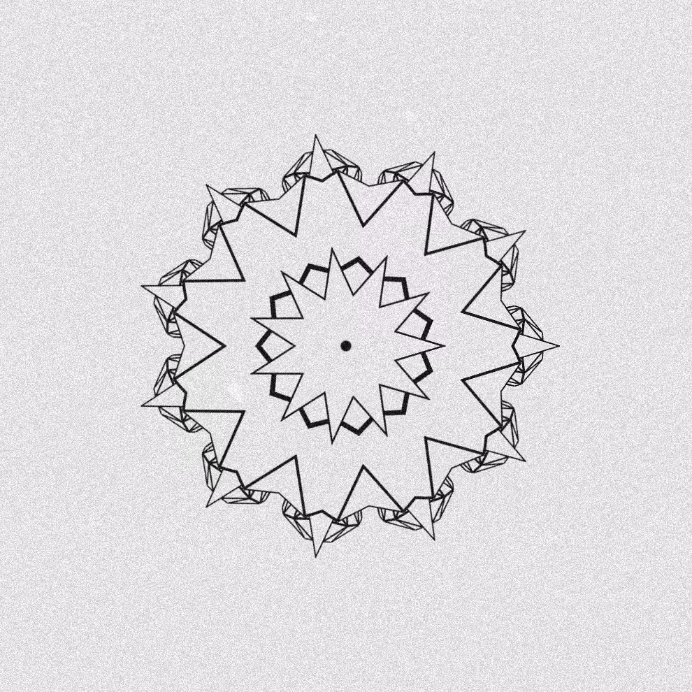 Monochrome Kaleido #332