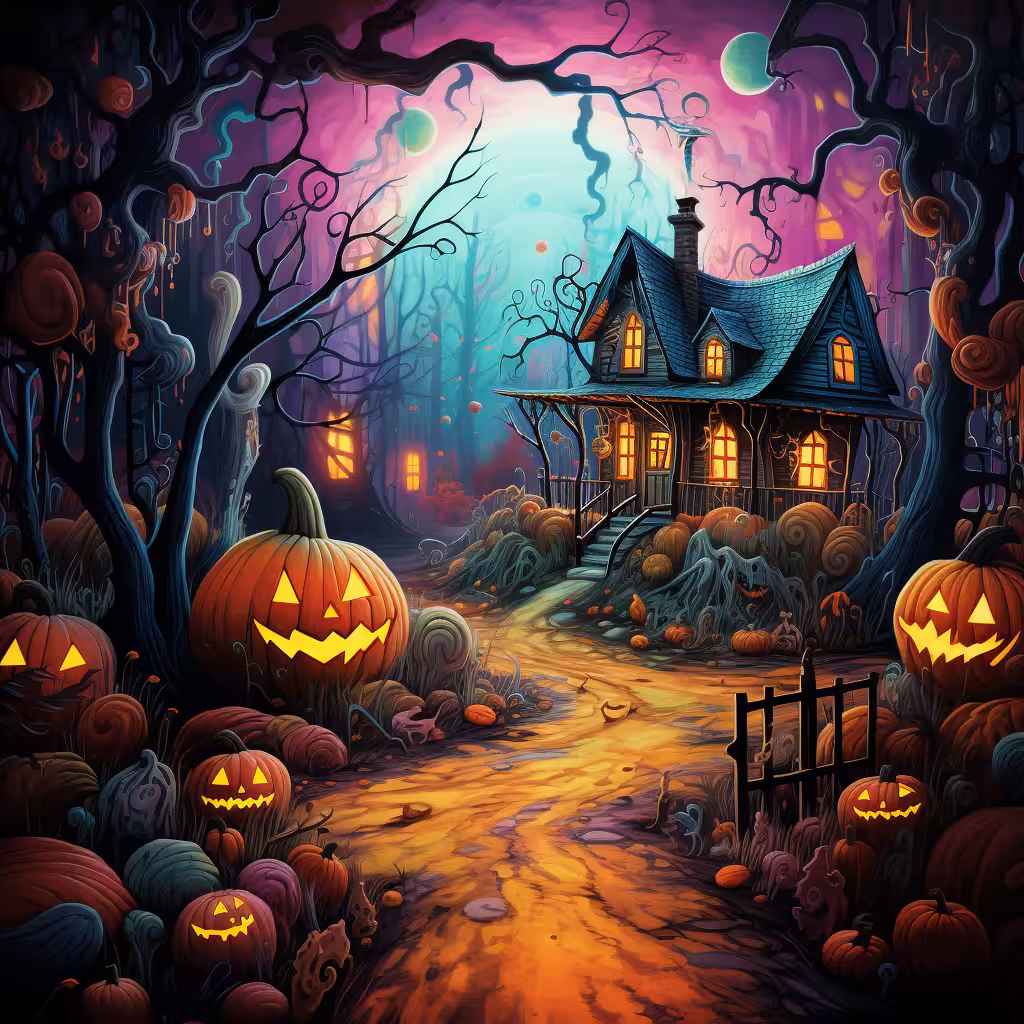 colorful Holloween