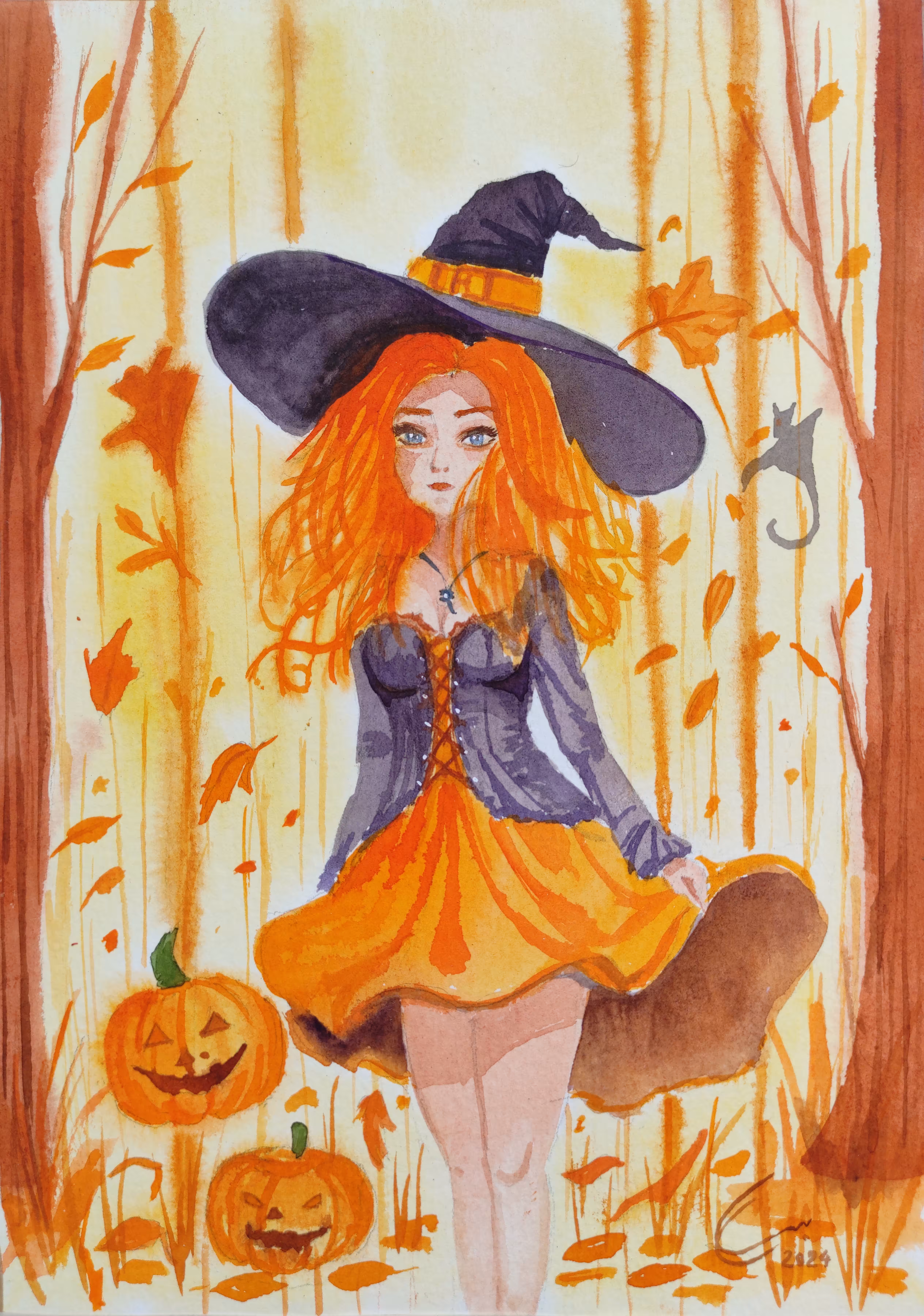 Autumn girl