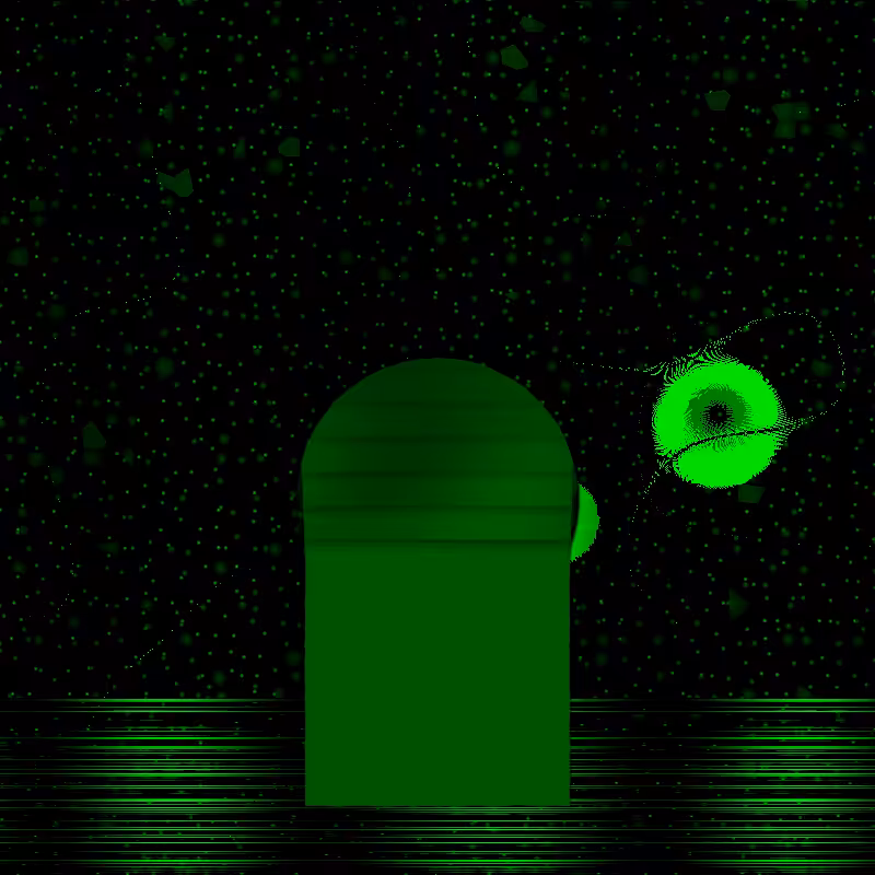 Sand Portal on space #3