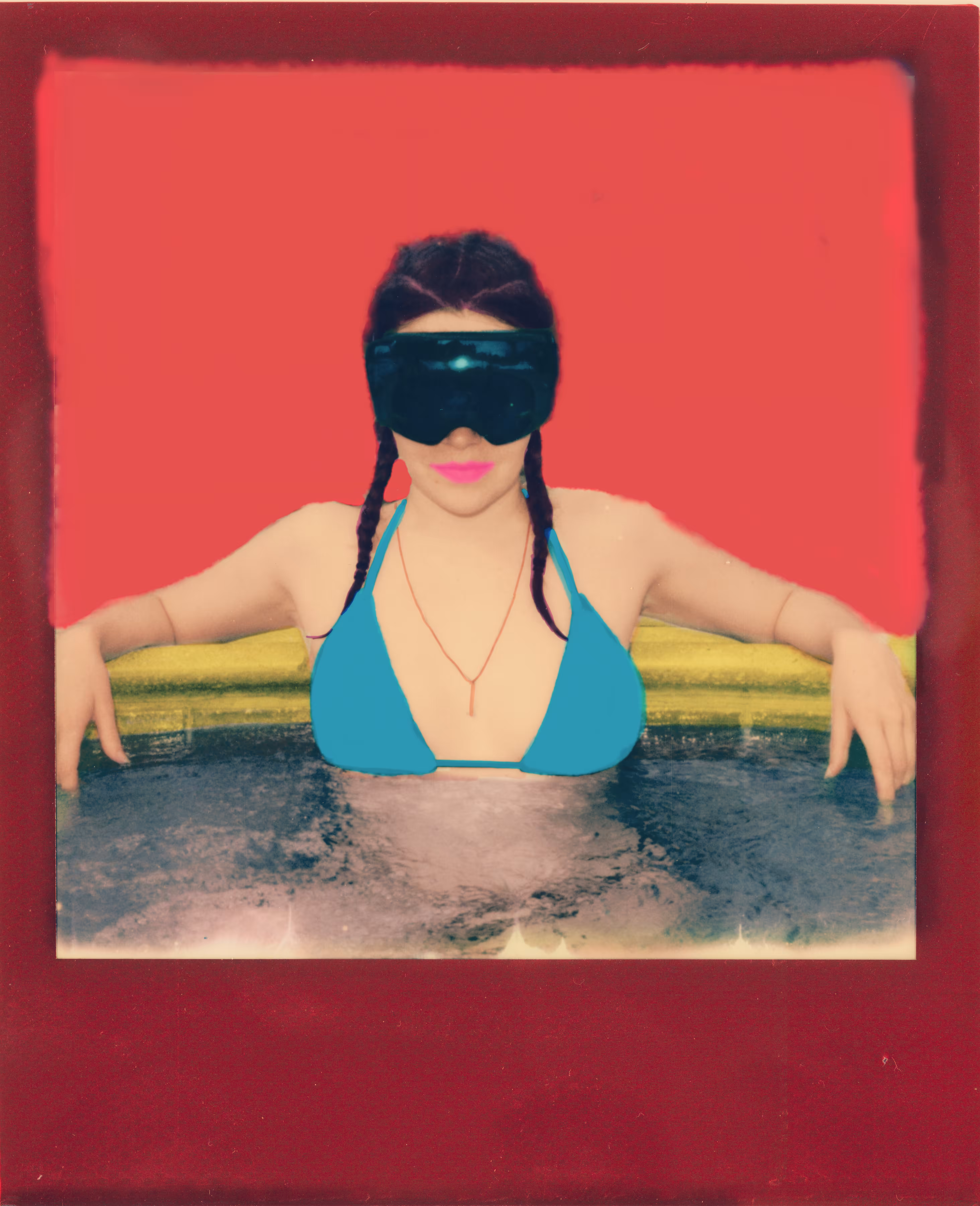 Emily, Big Bear Lake, 2017 Teal: Edition 1/2