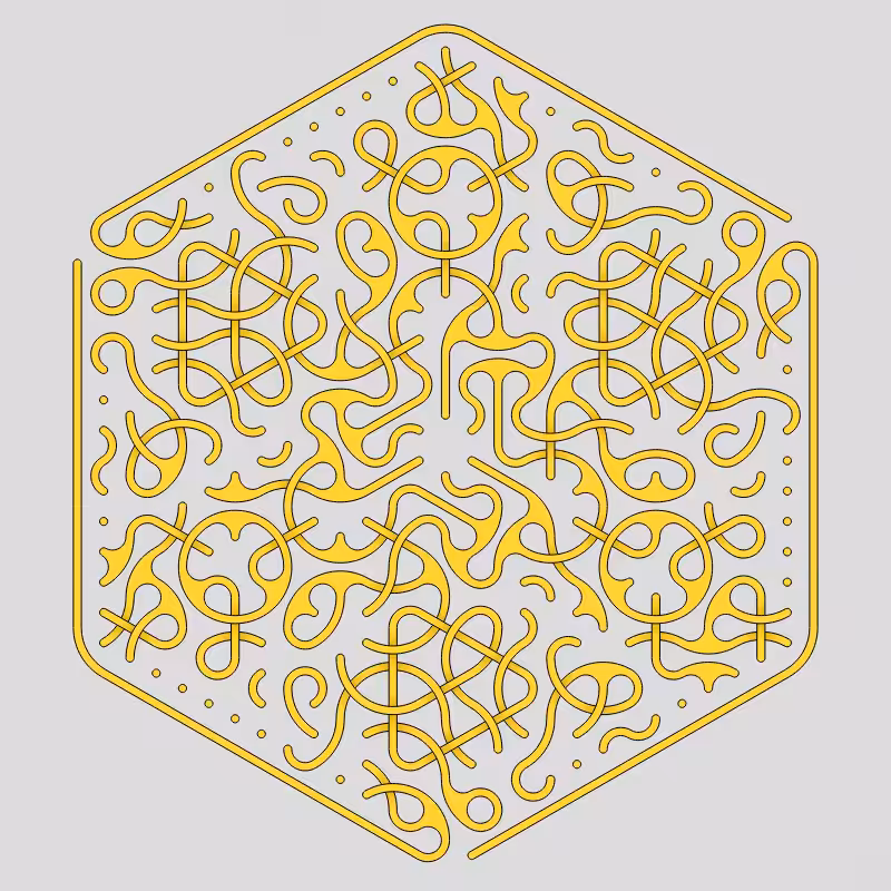 Truchet Threefold Symmetry #71
