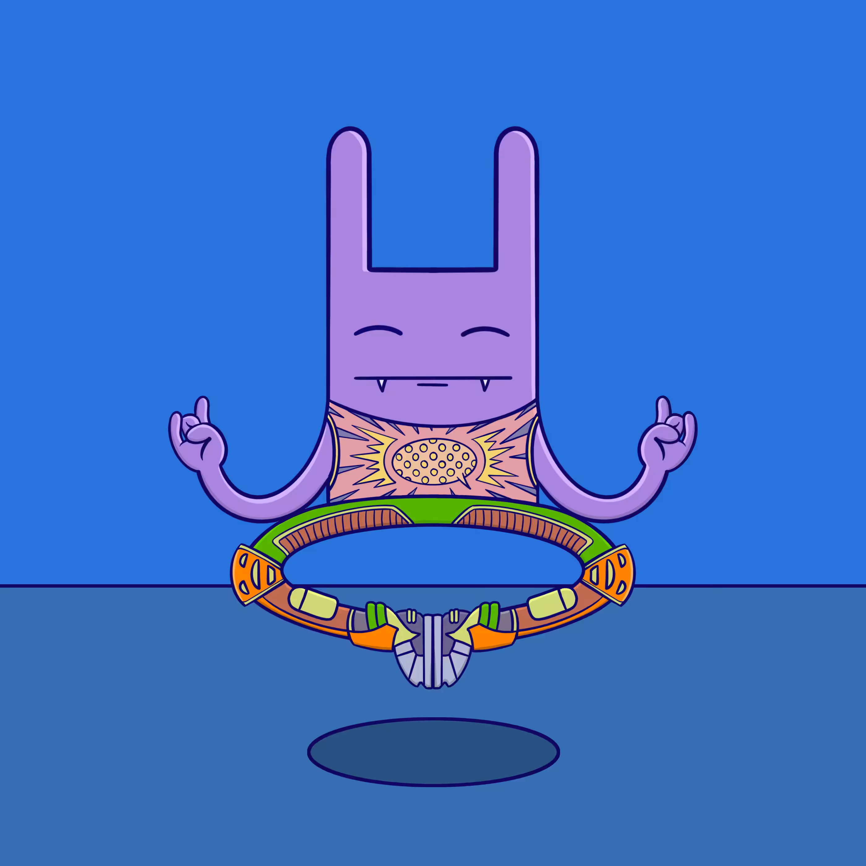 Meditation Rabbit #43