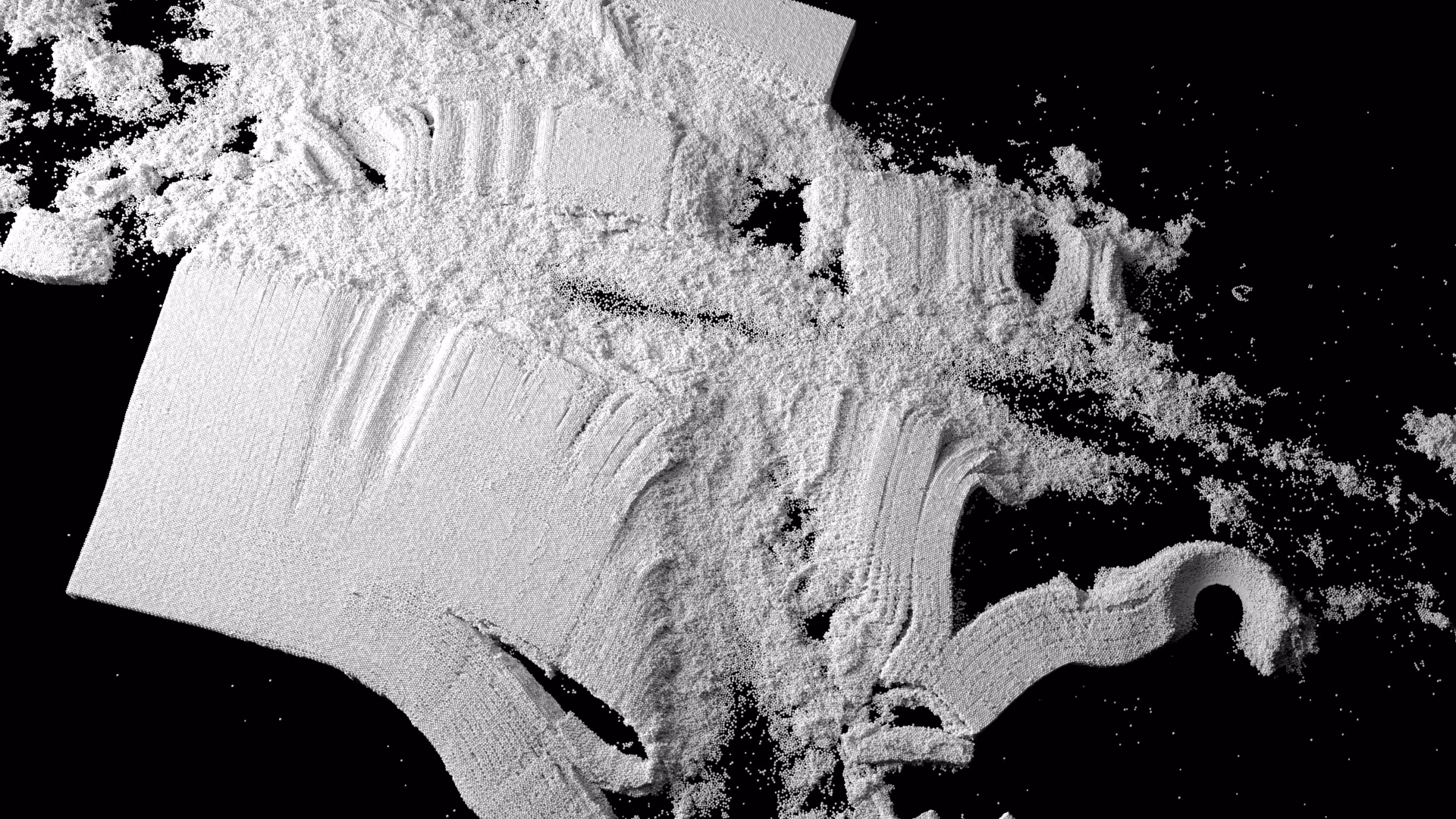 Breaking Apart A Material By Force
