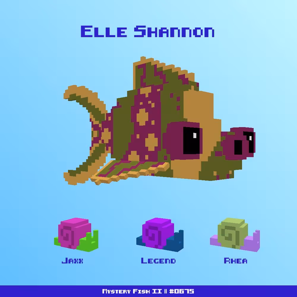 Elle Shannon :: Mystery Fish 0675/1000