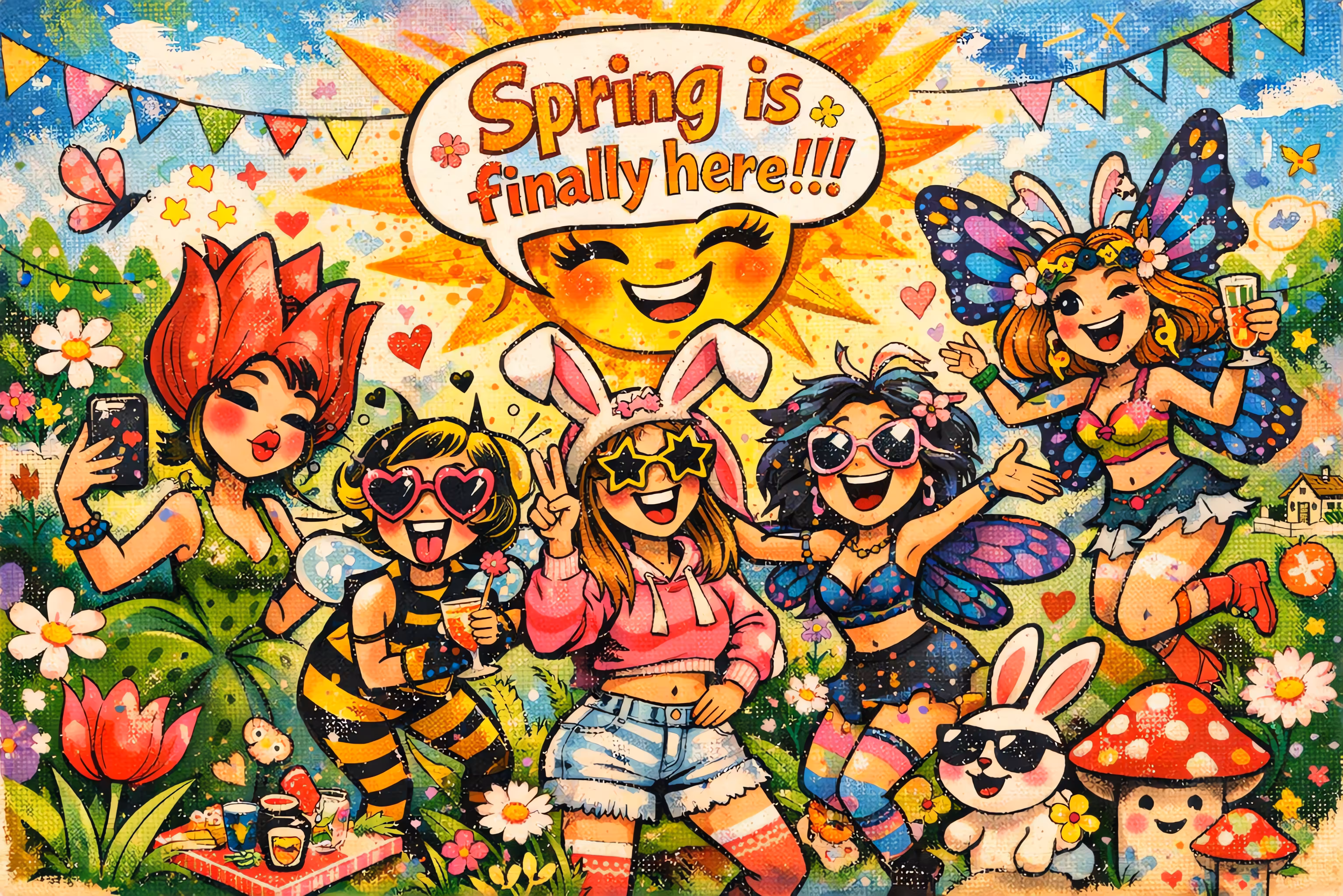 Welcome Beautiful Spring