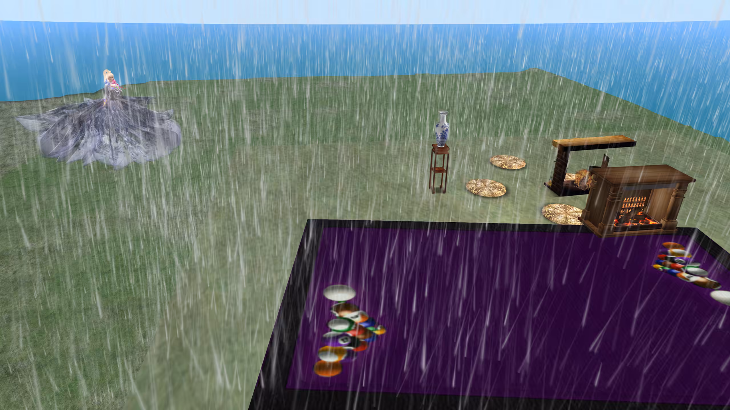Rain in a Loading House