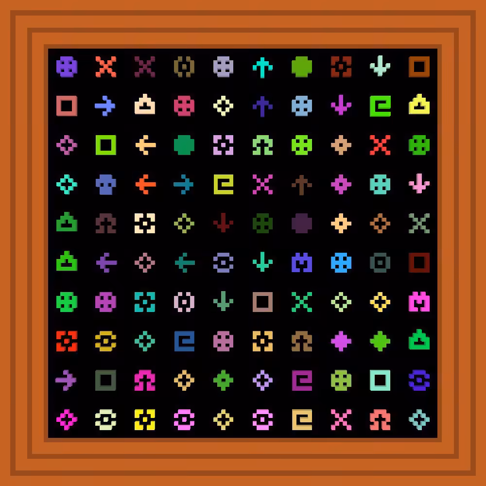  fdsbkf,ebdakhfbhlkaegfbkjedbsfdsnjkrfnhjnwfedjs :: Procedural Symbols #105/1000