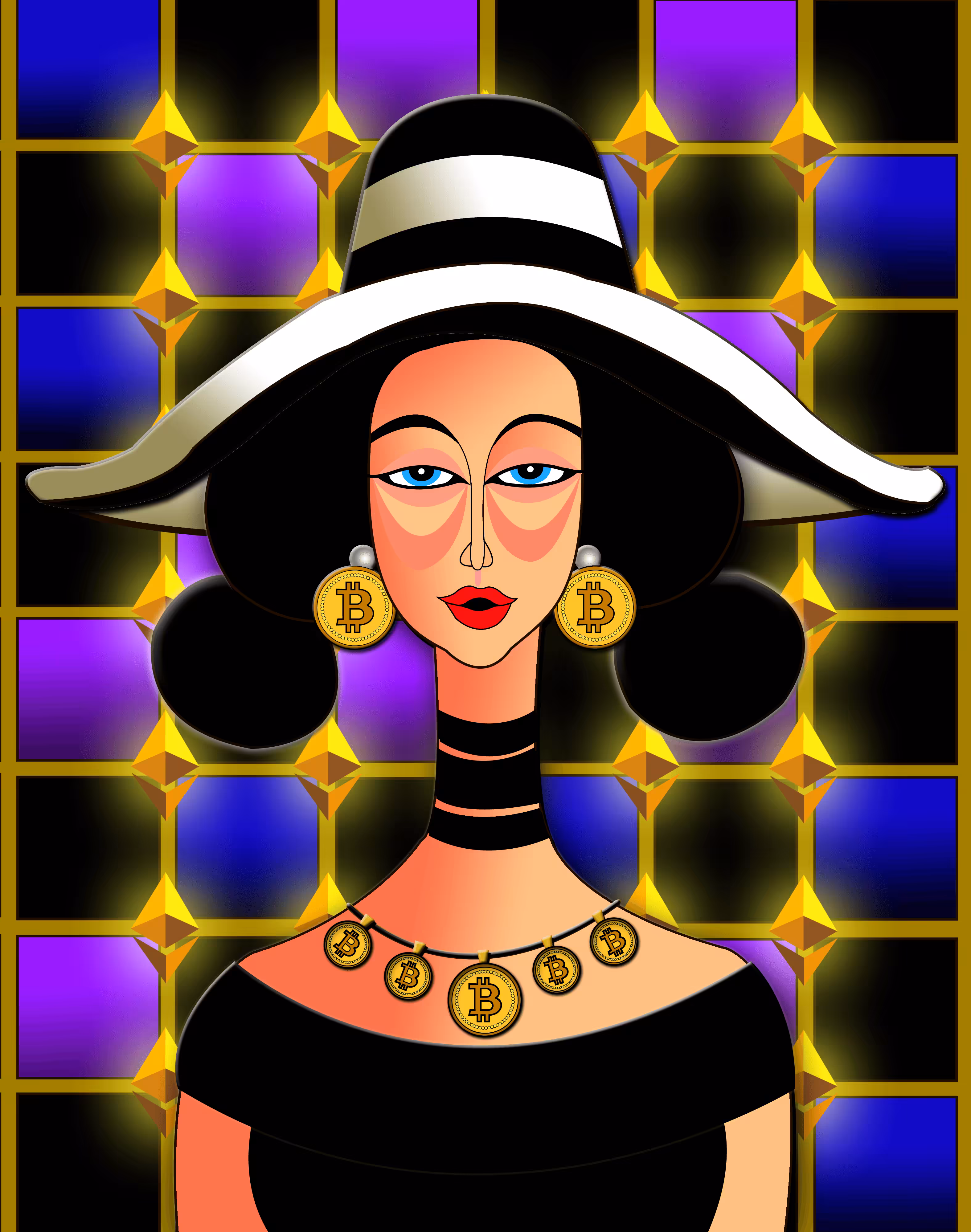 The crypto lady  #  2