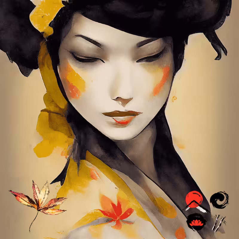 َAtumn Geisha #1