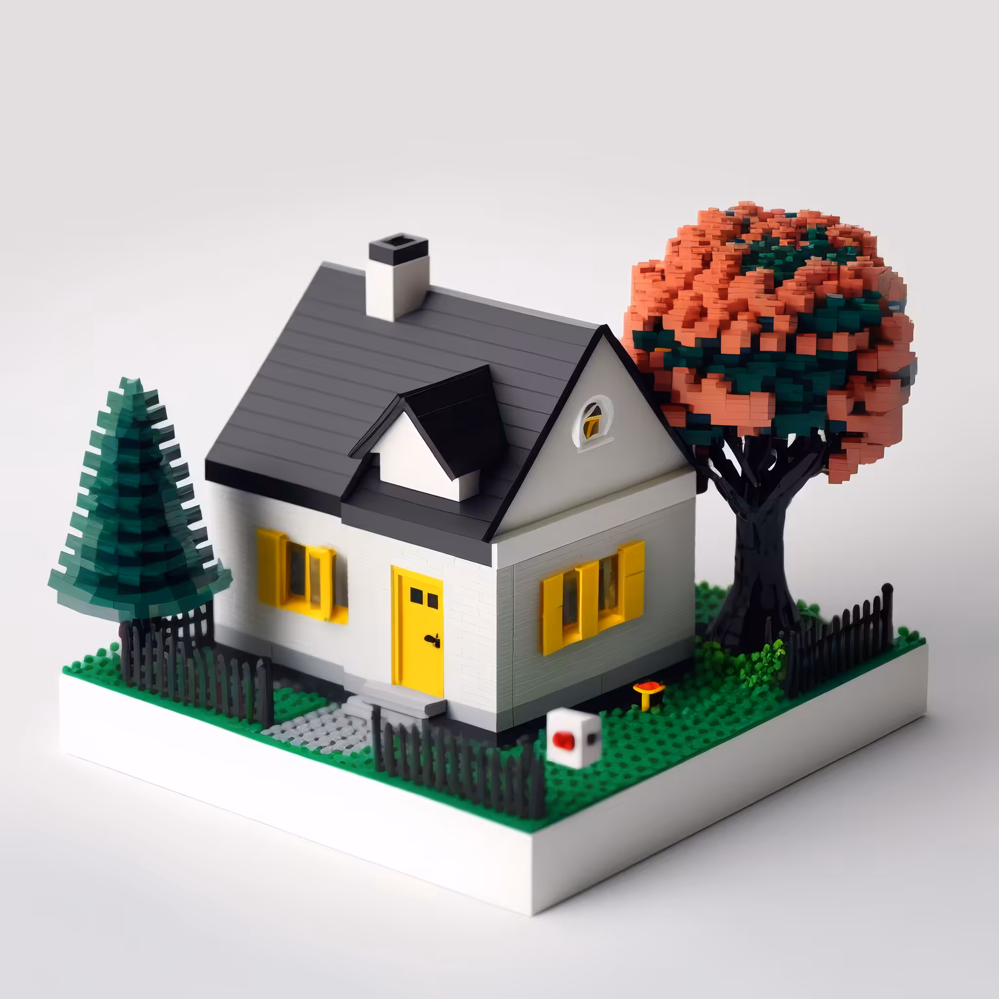 House made of bricks