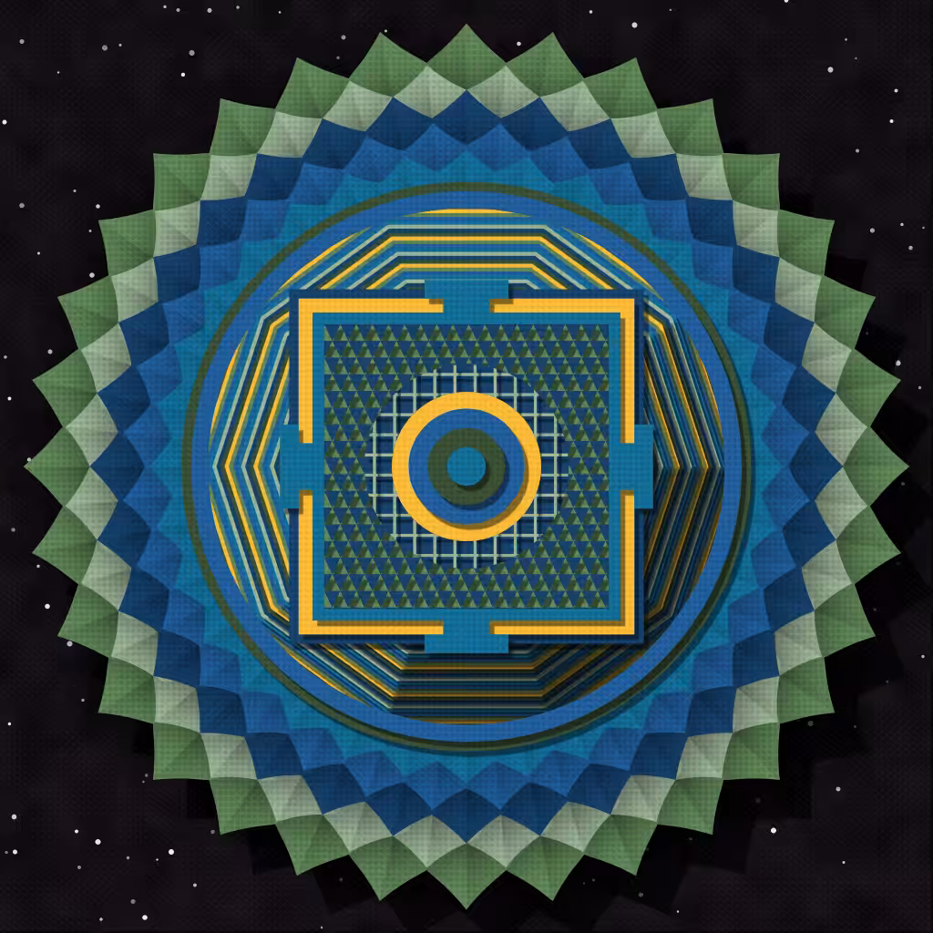 Paper Mandala #154