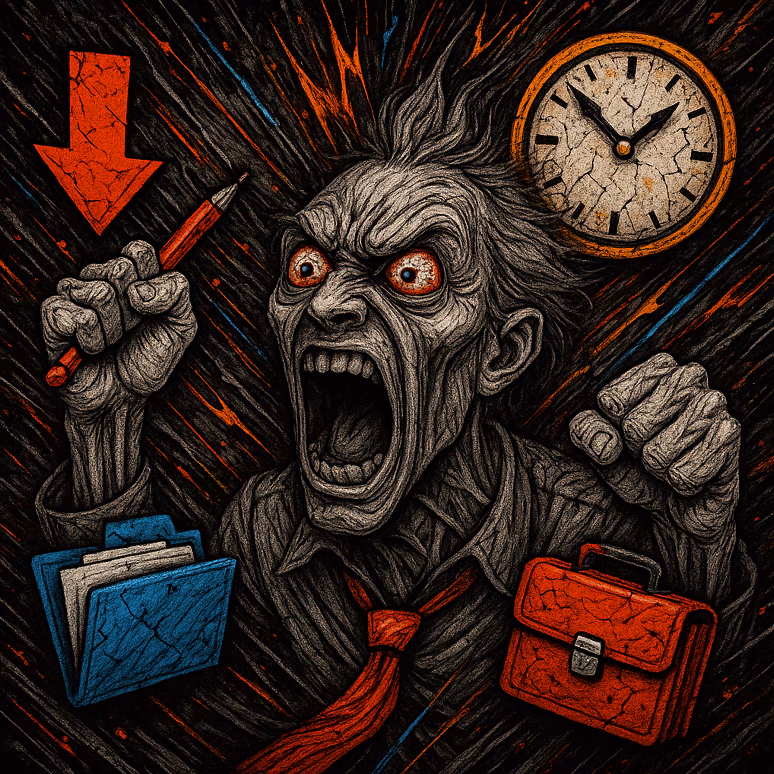 Clocked In, Screamed Out