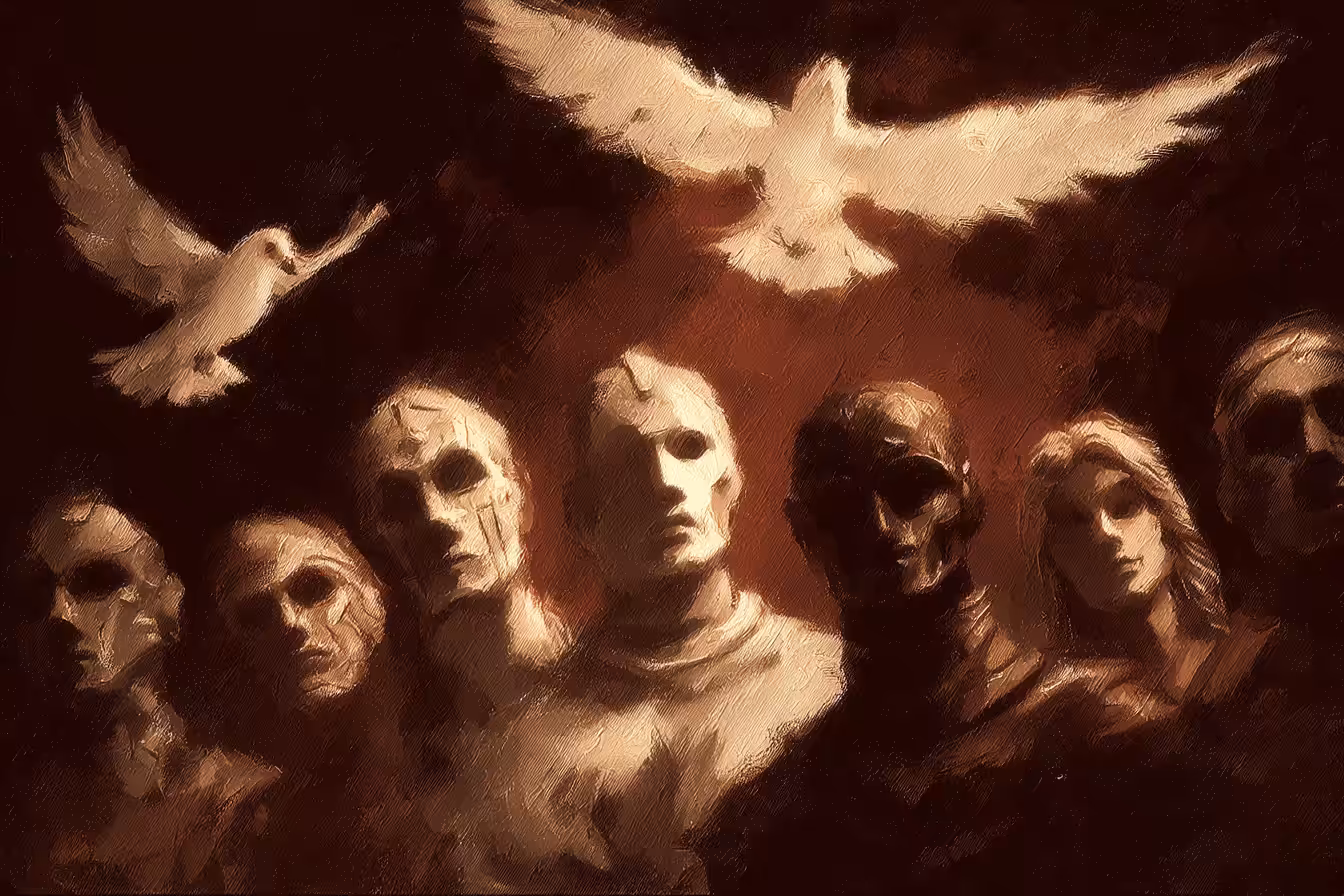 The Soul's Dark Atlas: Ascension of Faces