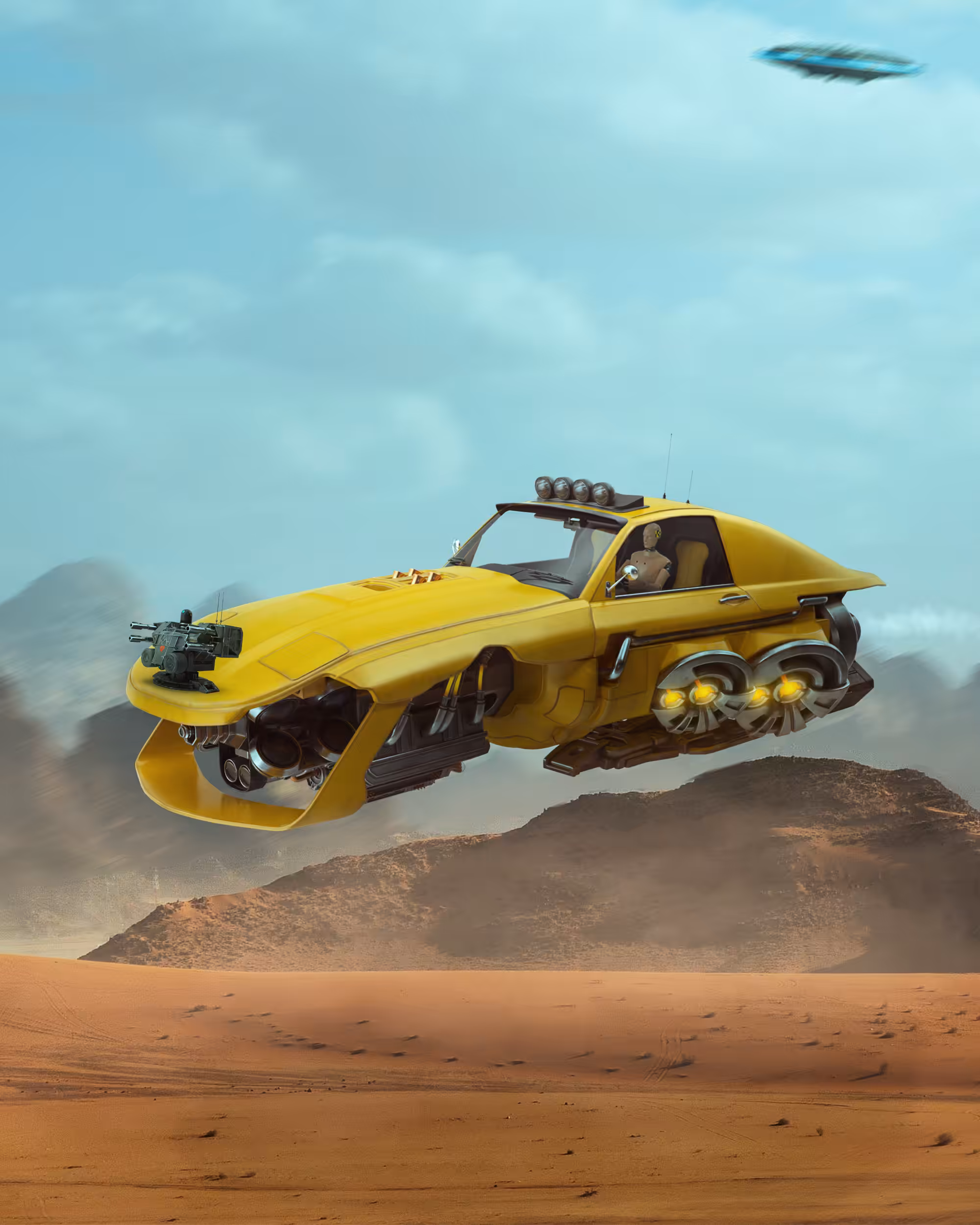 THE FLYING CAR