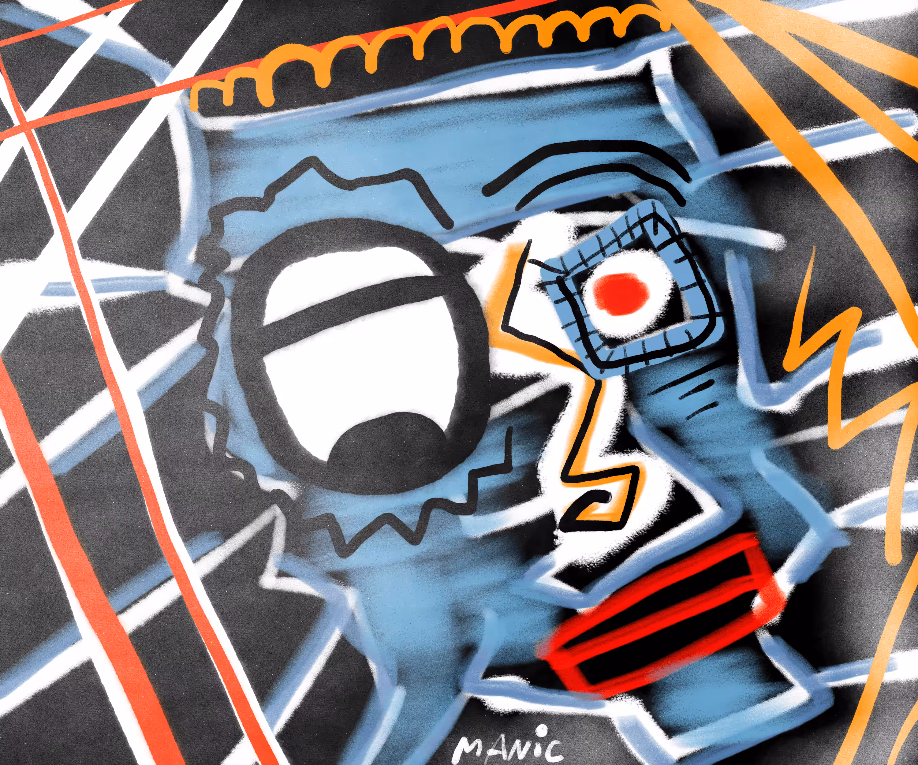 Blue guy
