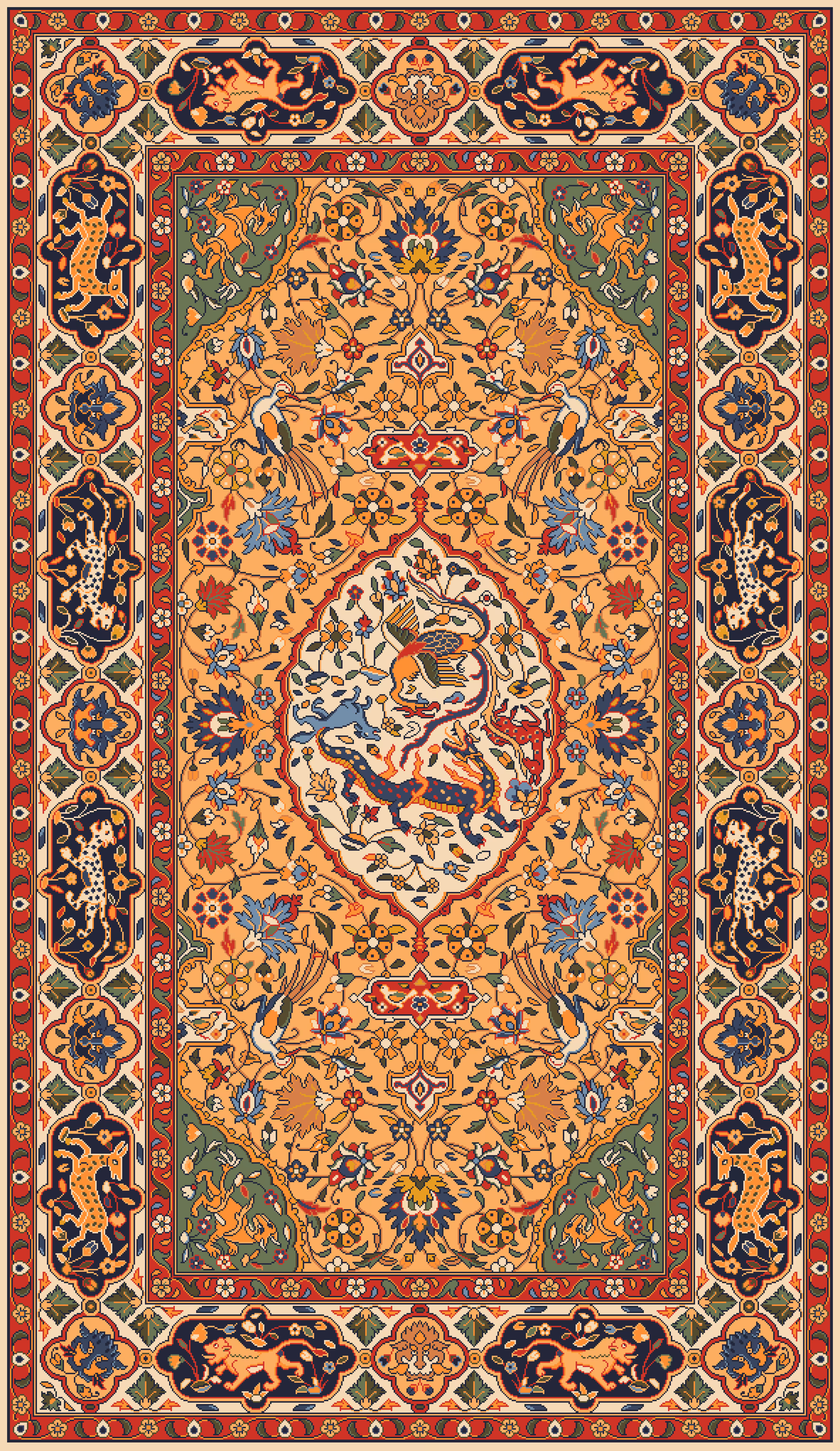 First Ever 'Persian Rug' NFT.