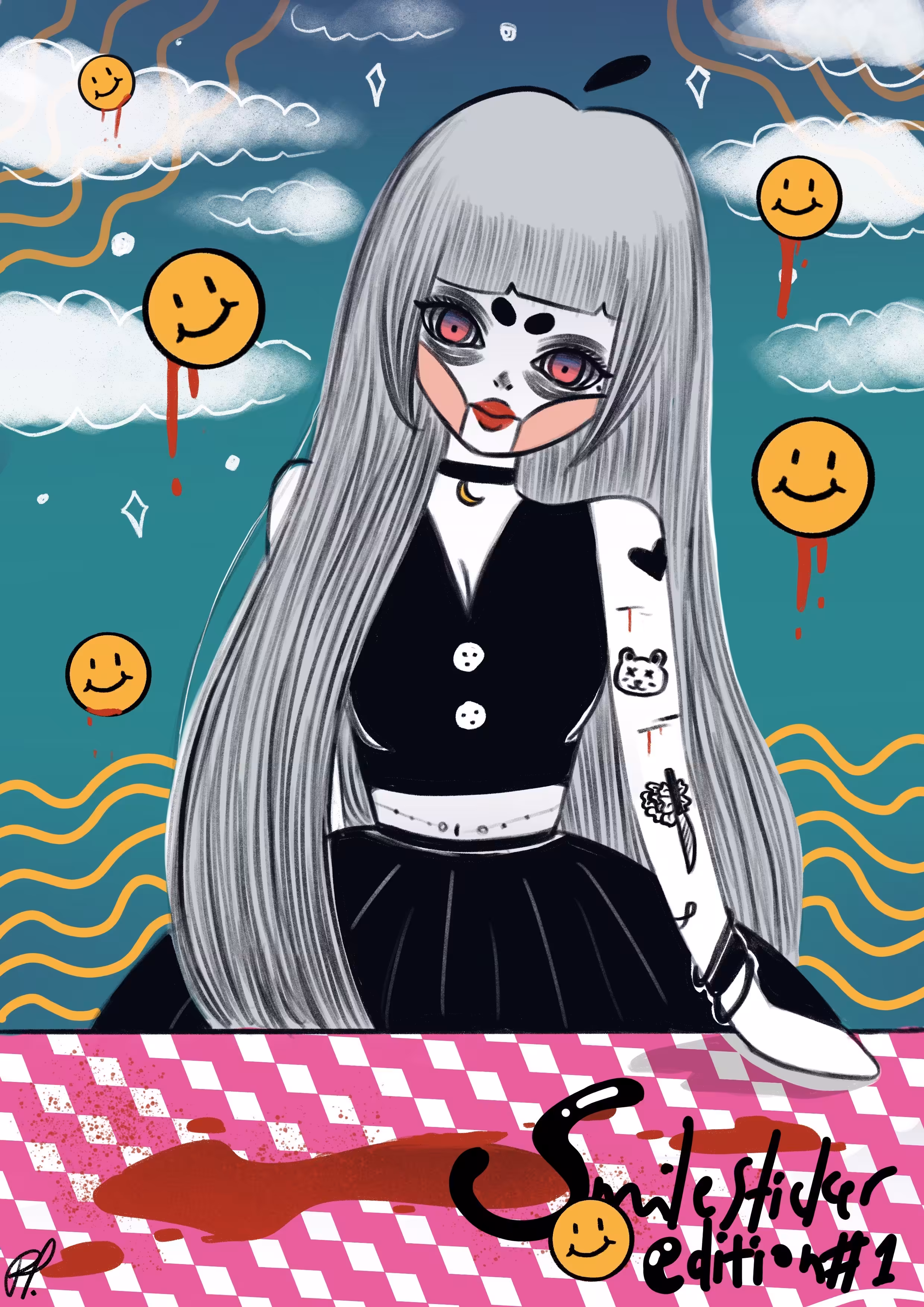 Smile sticker edition#1
