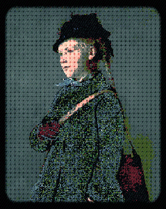 Hip picture of a girl (Marie Anker)