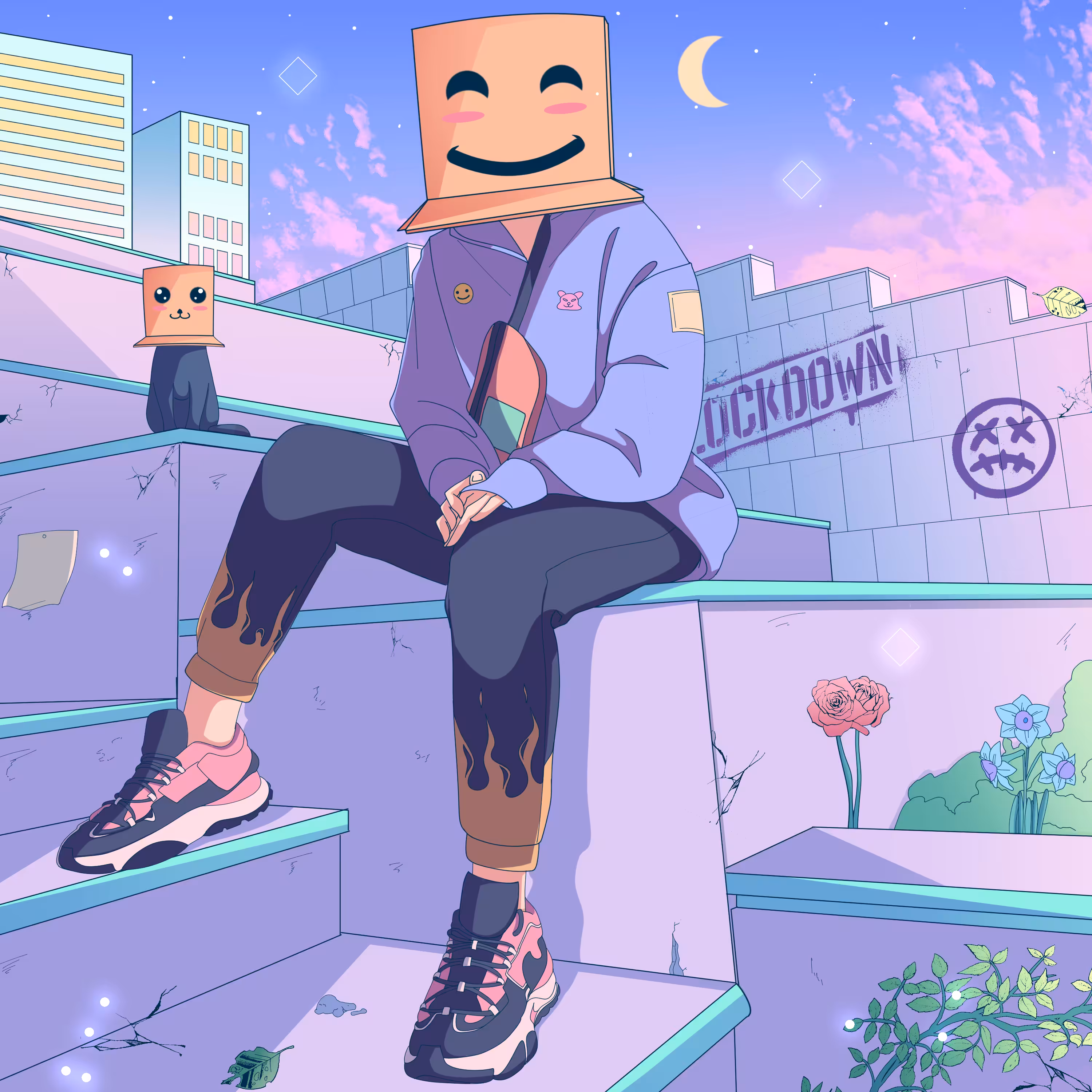 Cardboard Girl#2