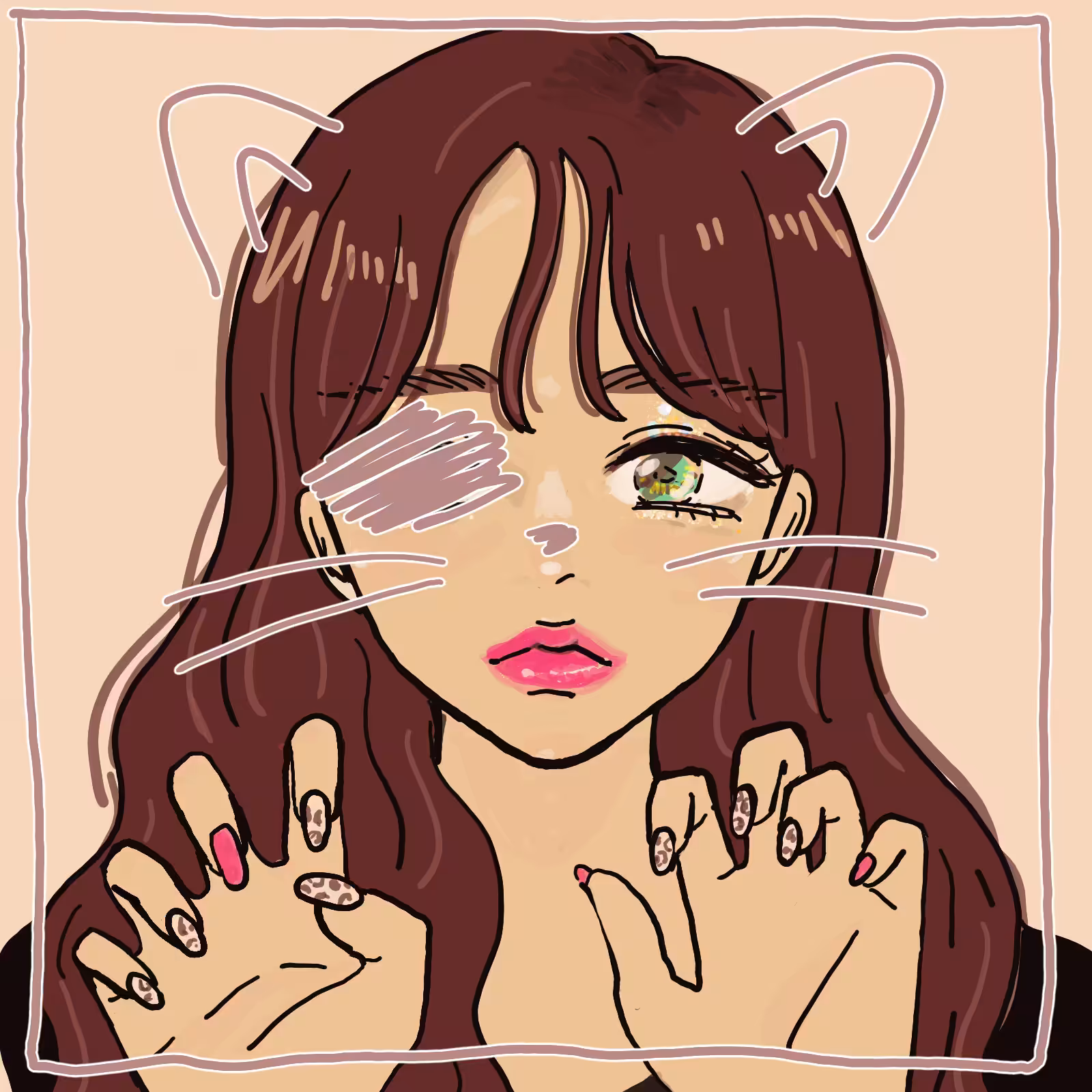 quarrelsome cat 気性の荒い猫