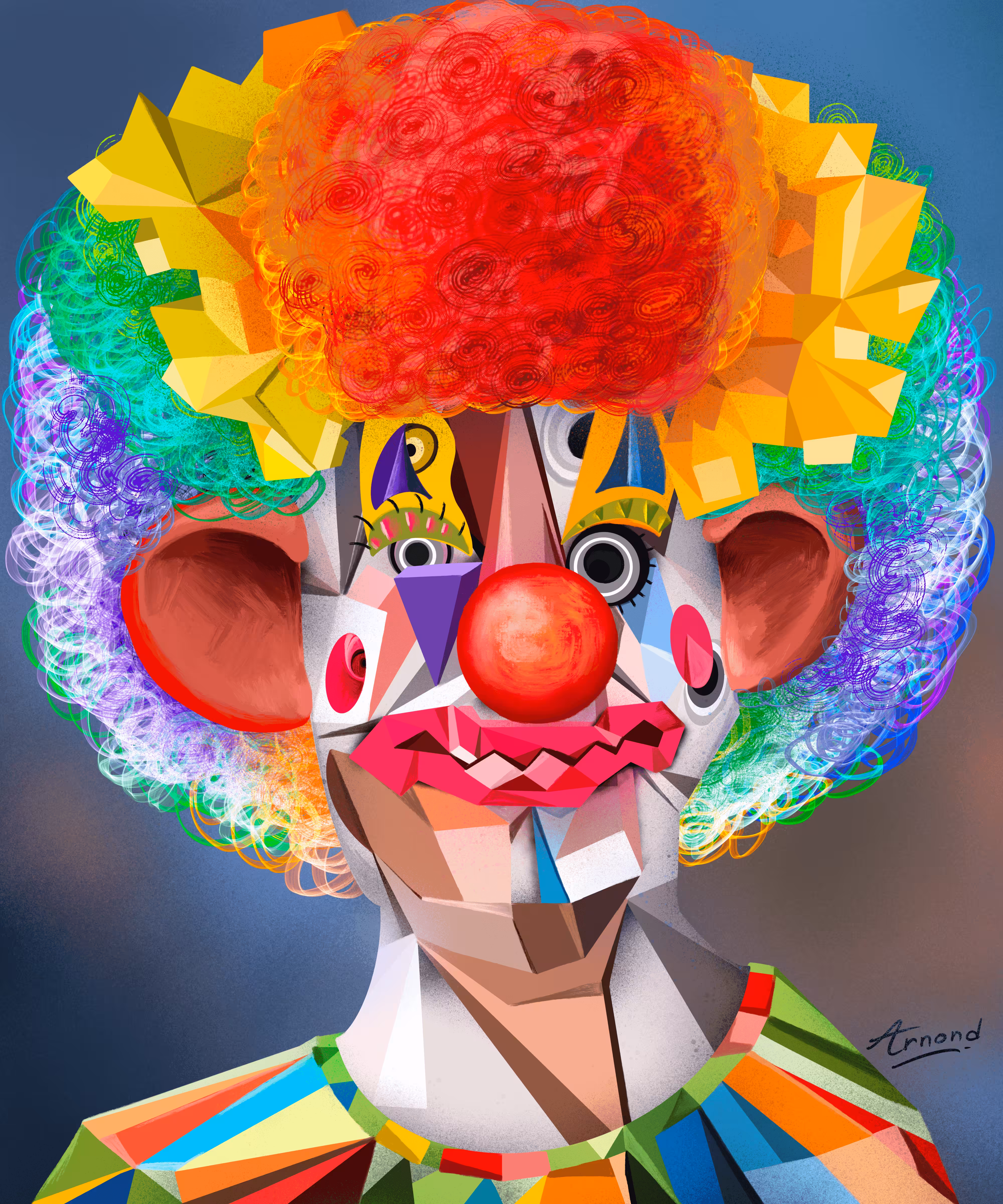 the clown secretly fell in love with her