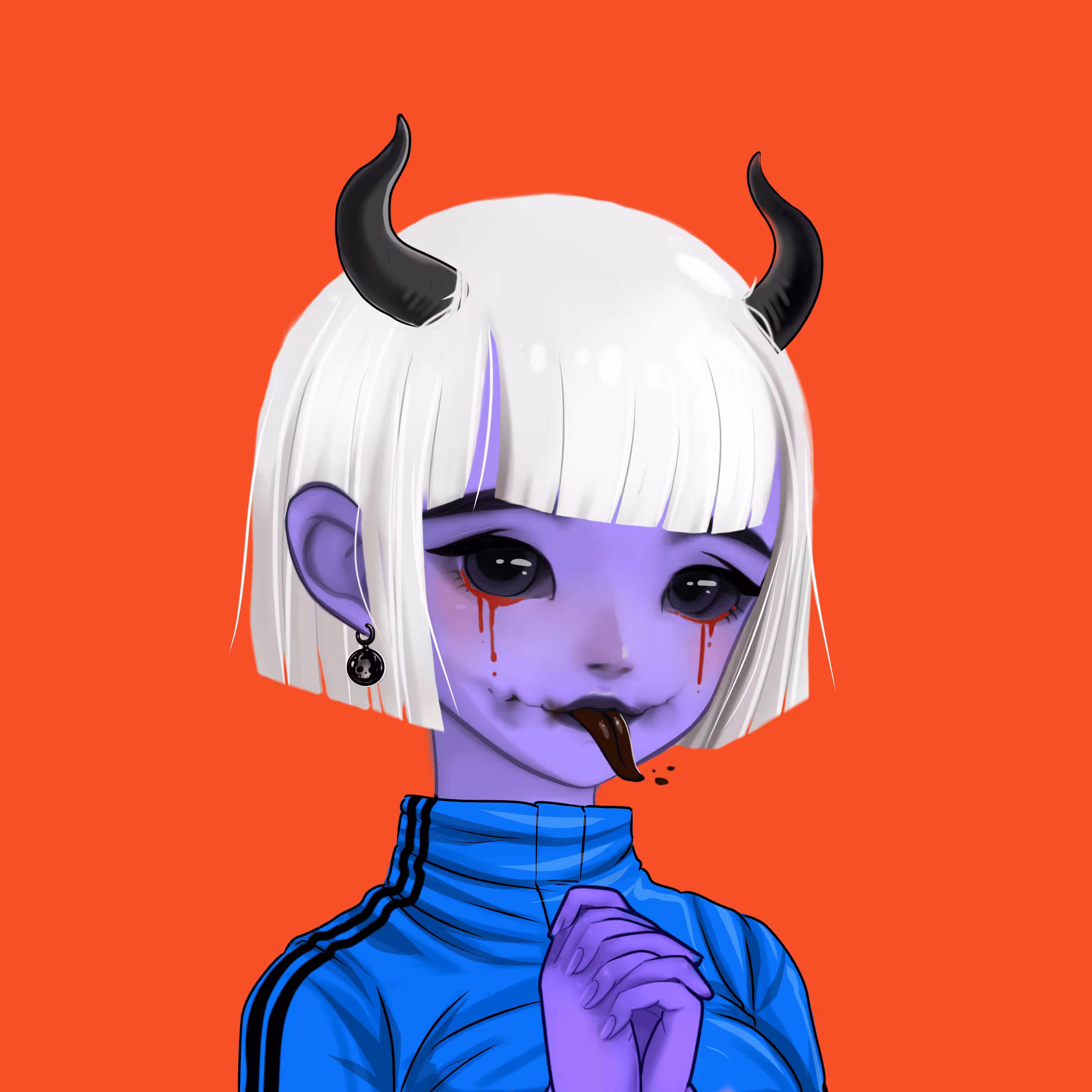 Ghoul With A Pearl Earring 