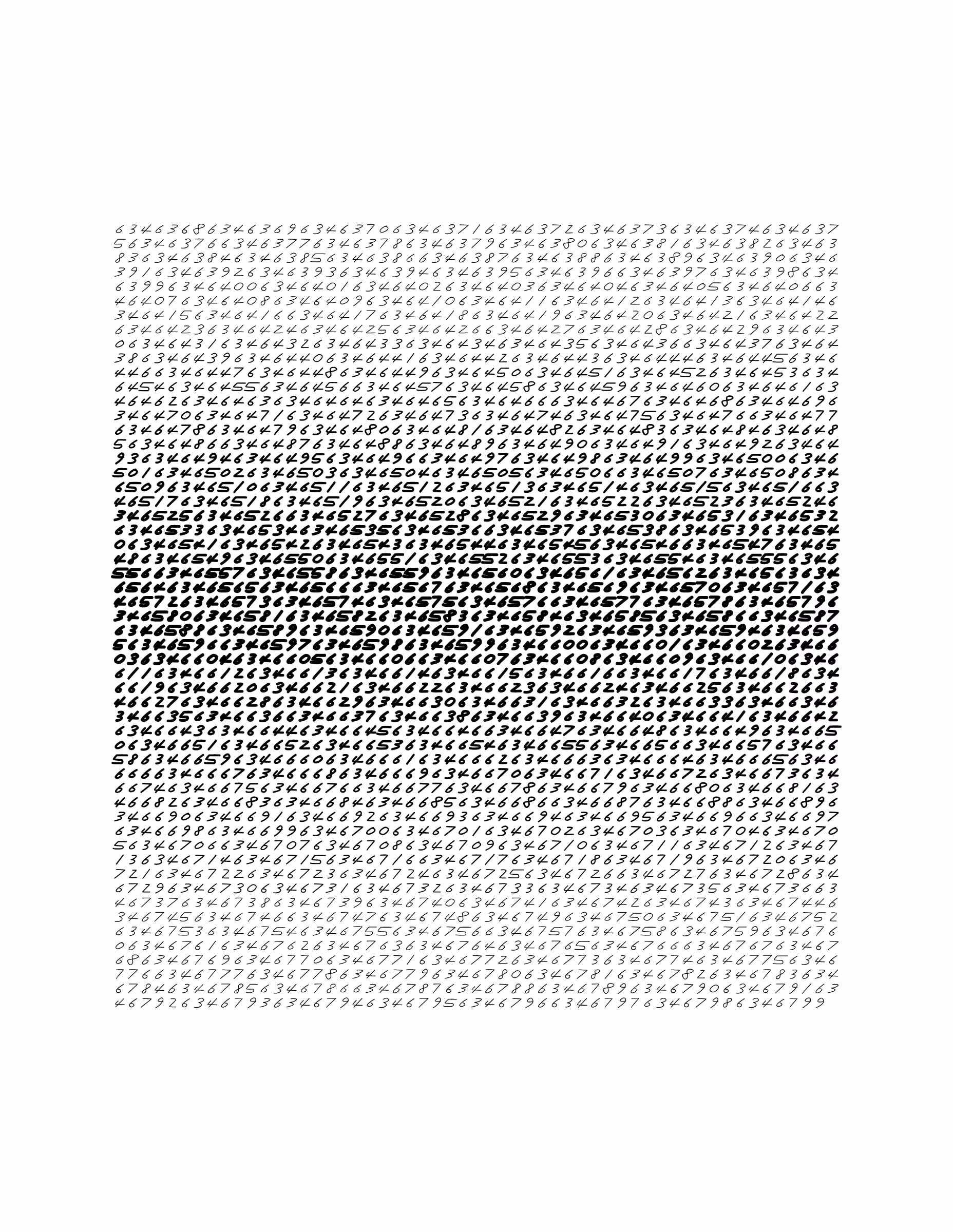 Endless (5,607,250 to Infinity) #2539