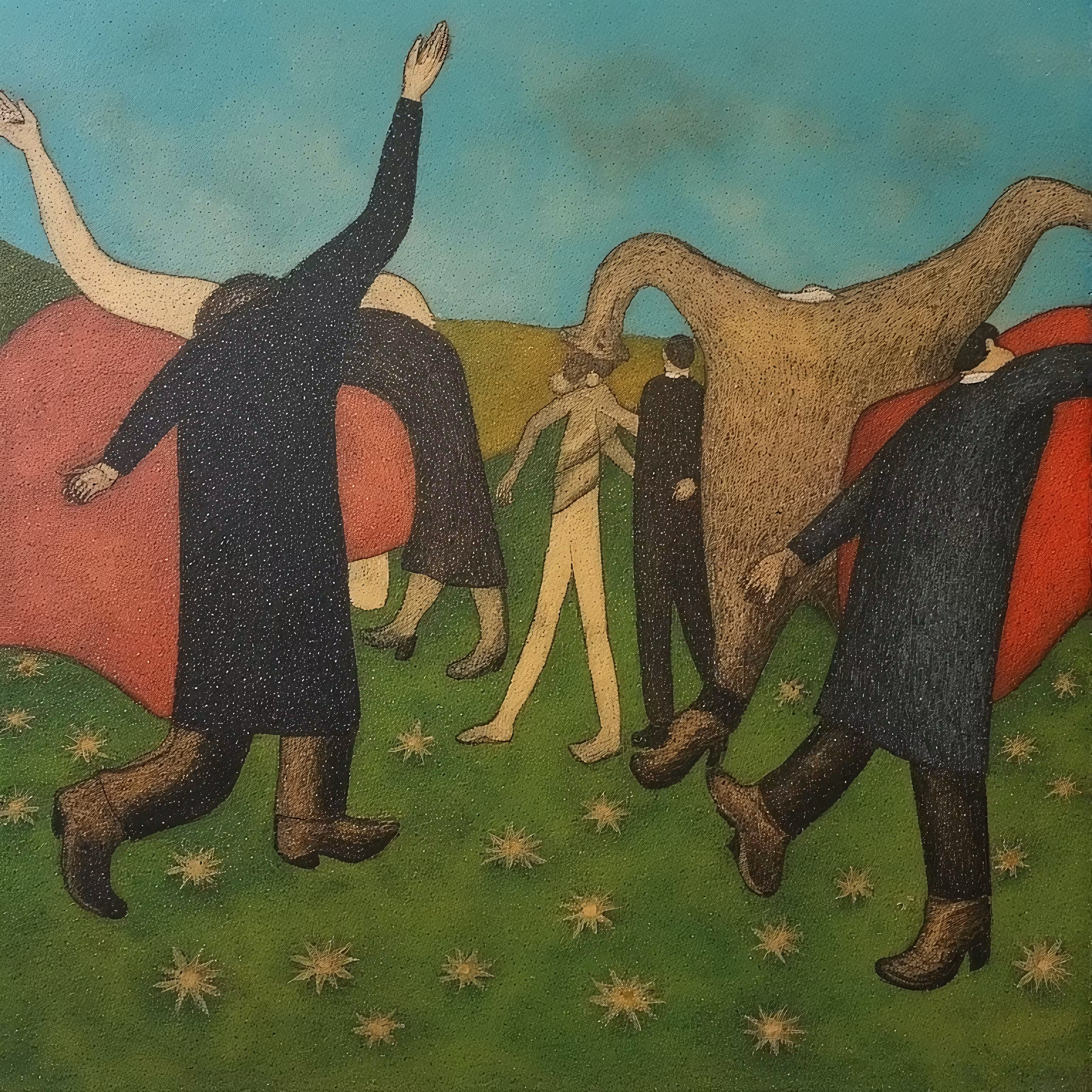 The Oneiric Procession in the Starry Field