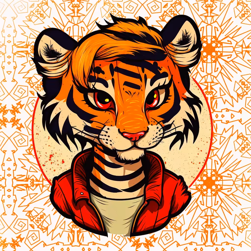 ValyaShink_Art: Lil Tiger 8