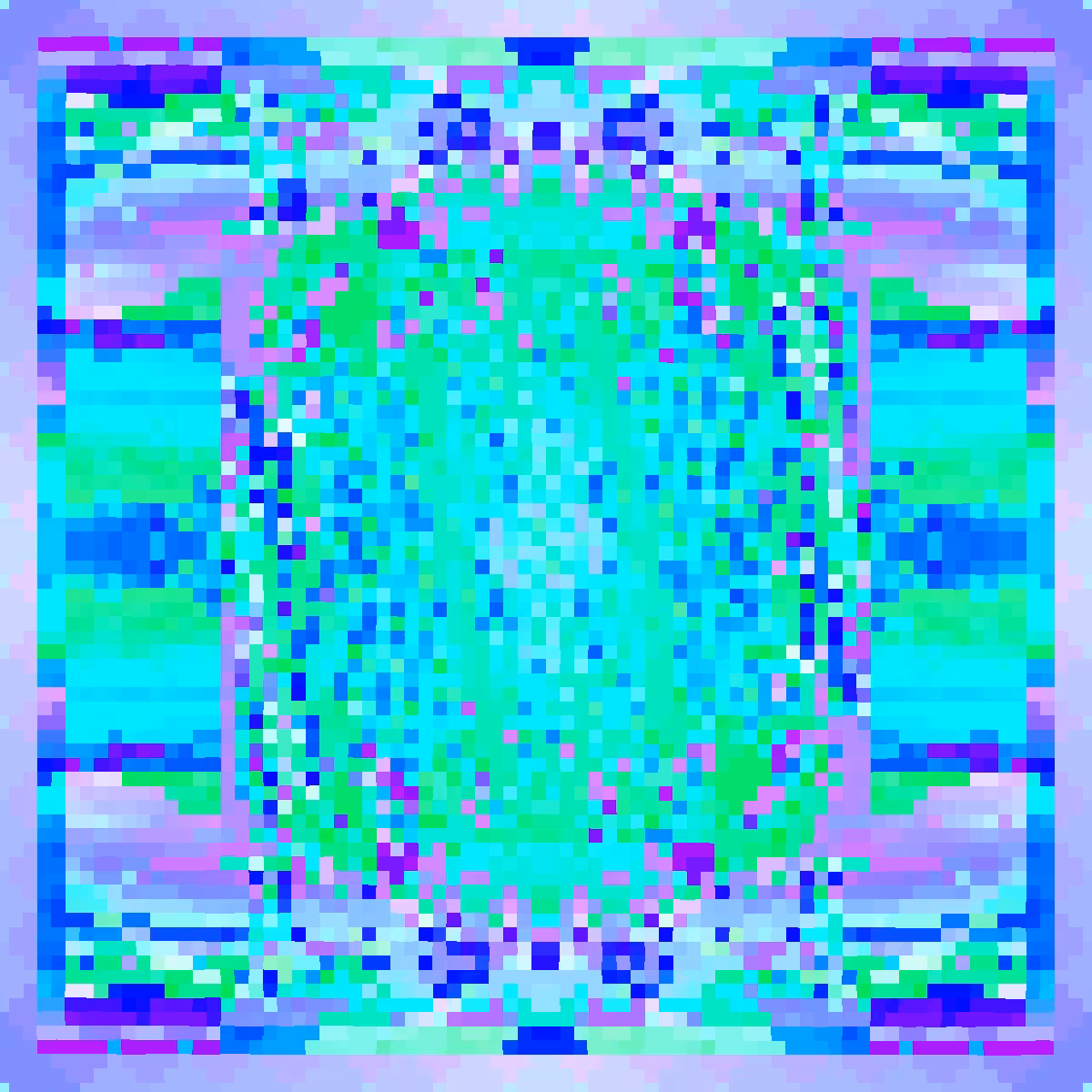Psychedelic Dance of Pixels #41