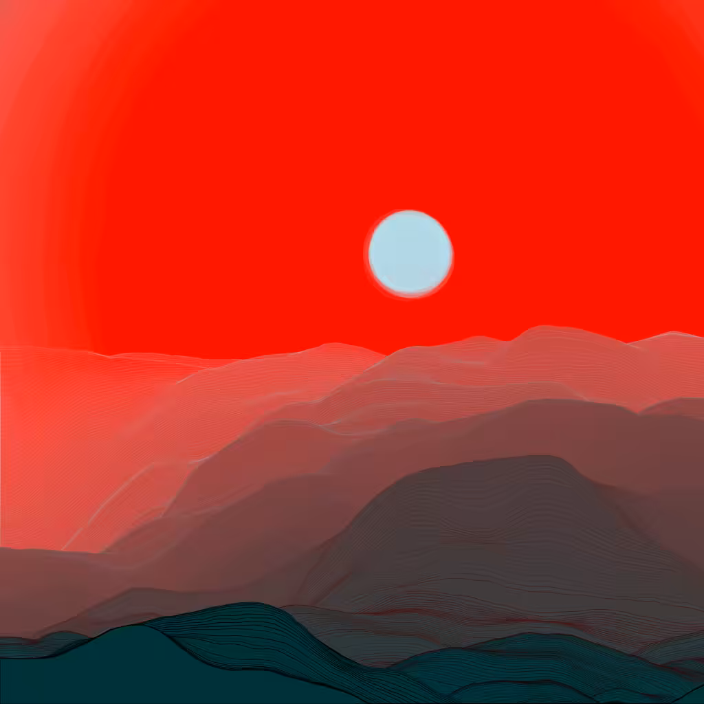 Valley at Dawn #18