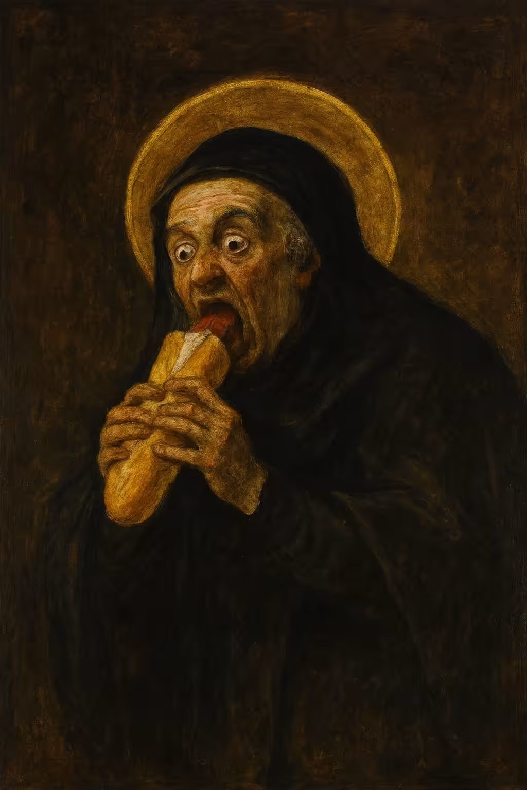 #16-Schmoya Devours His Sandwich