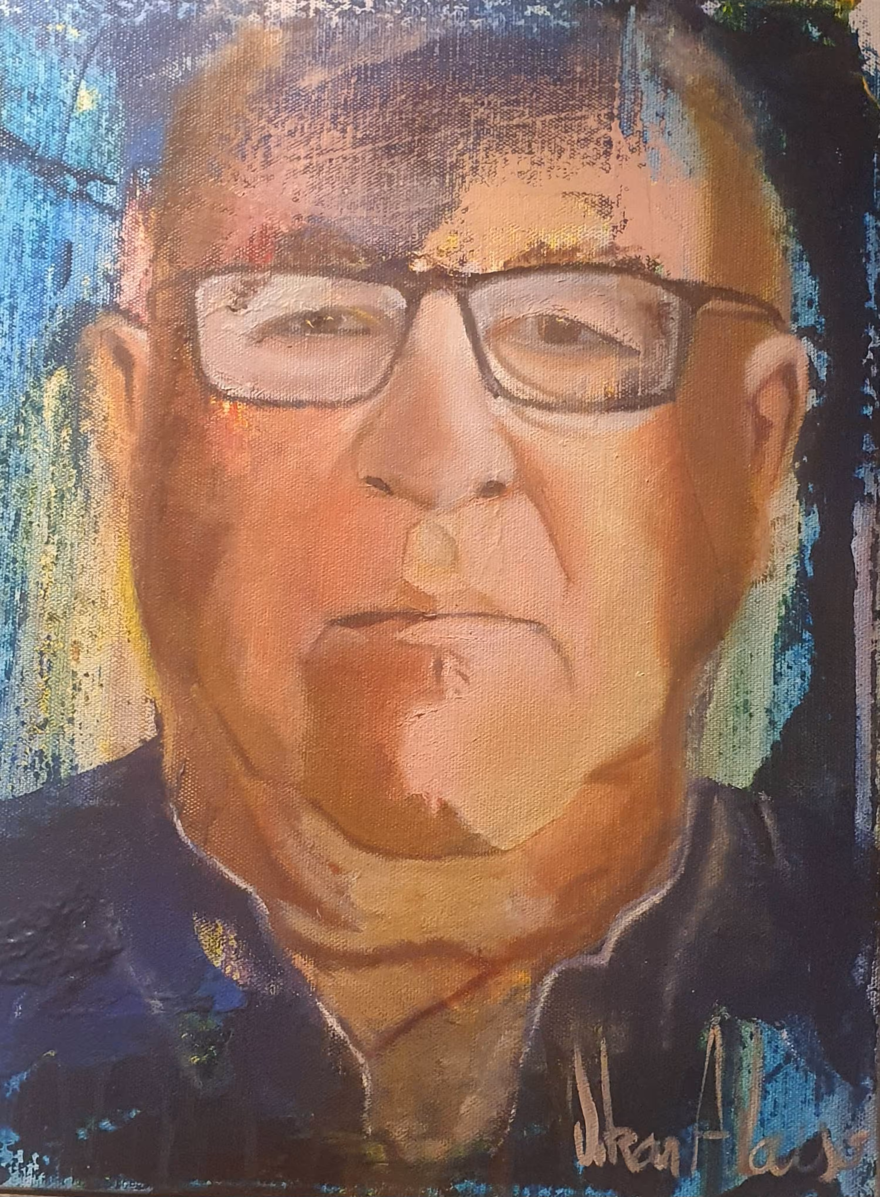 Lluis - Miembro de "La pandilla del Poblenou" - se generan 2 tokens:  1/2  se sacará al mercado y el 2/2 quedará en poder el artista como legado y memoria