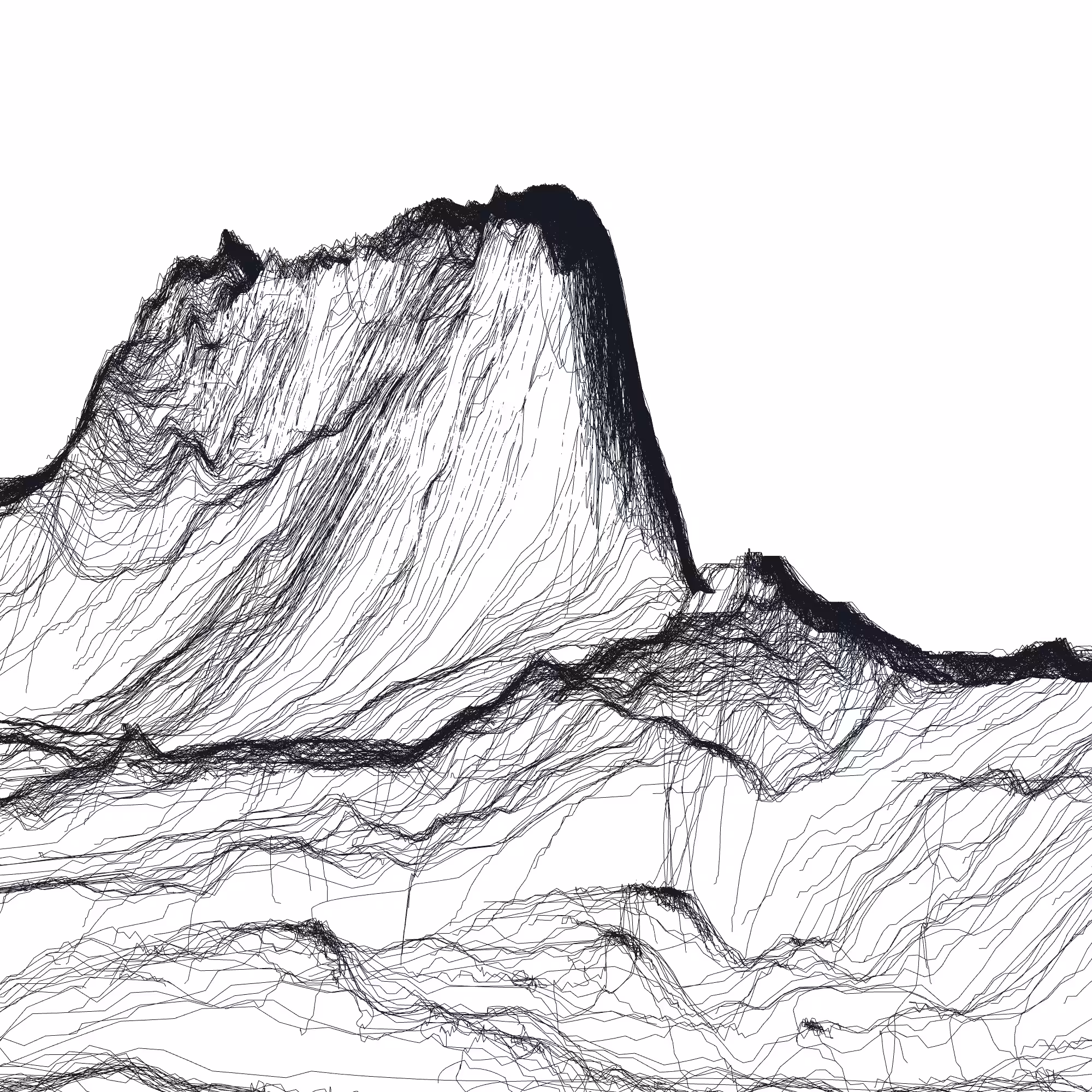Ridge Scribbles #13