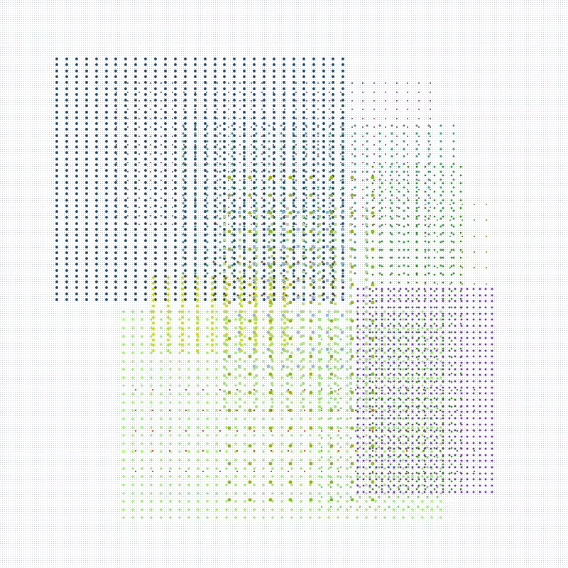 pointillist patchwork #45