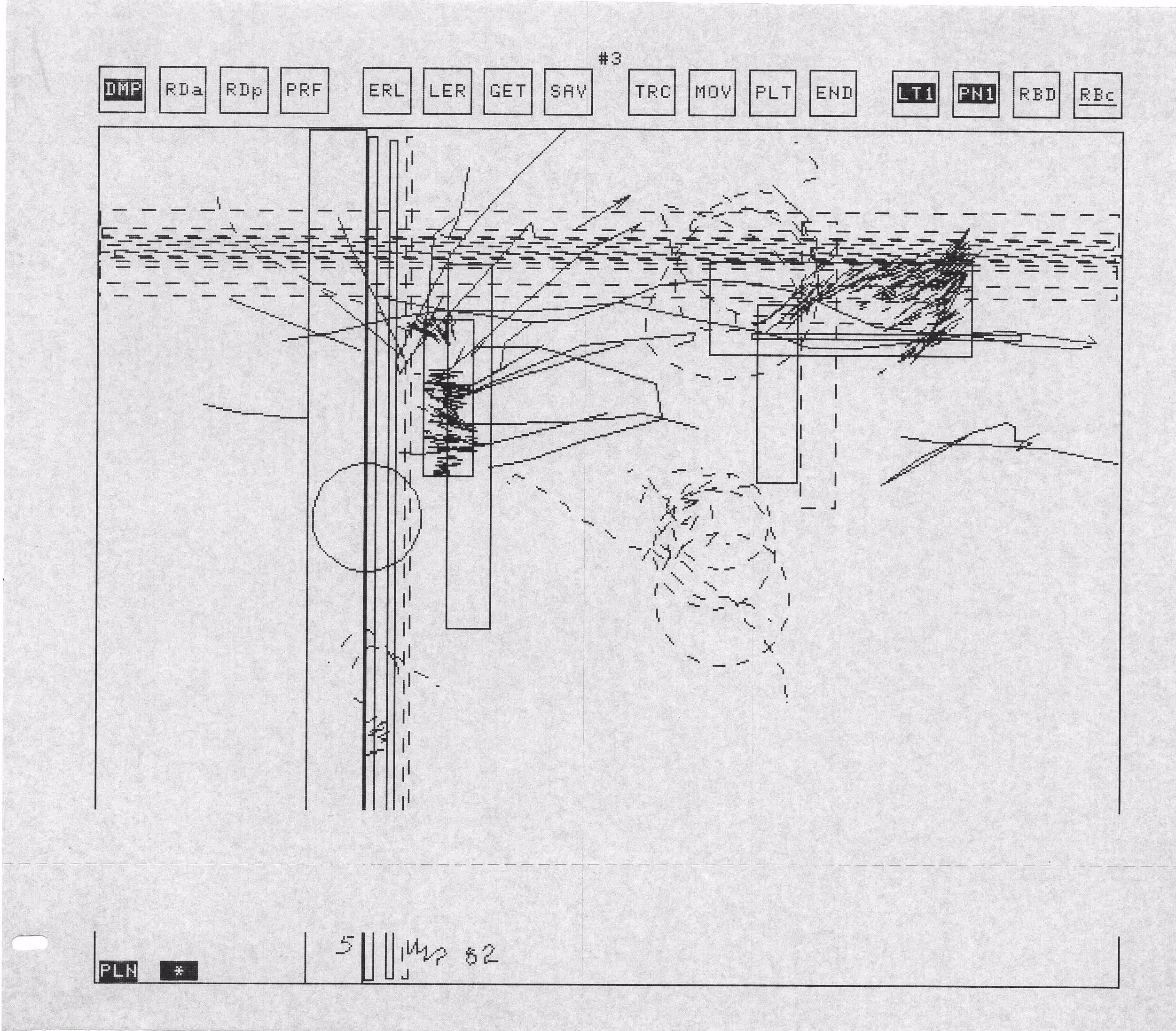 DRAWING ON THERMAL PAPER: RHYTHMS: INTERRUPTED-4