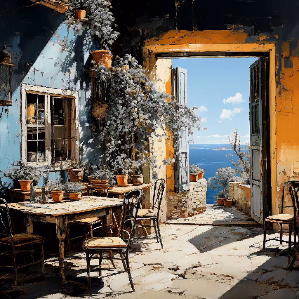 Surreal cafe #13