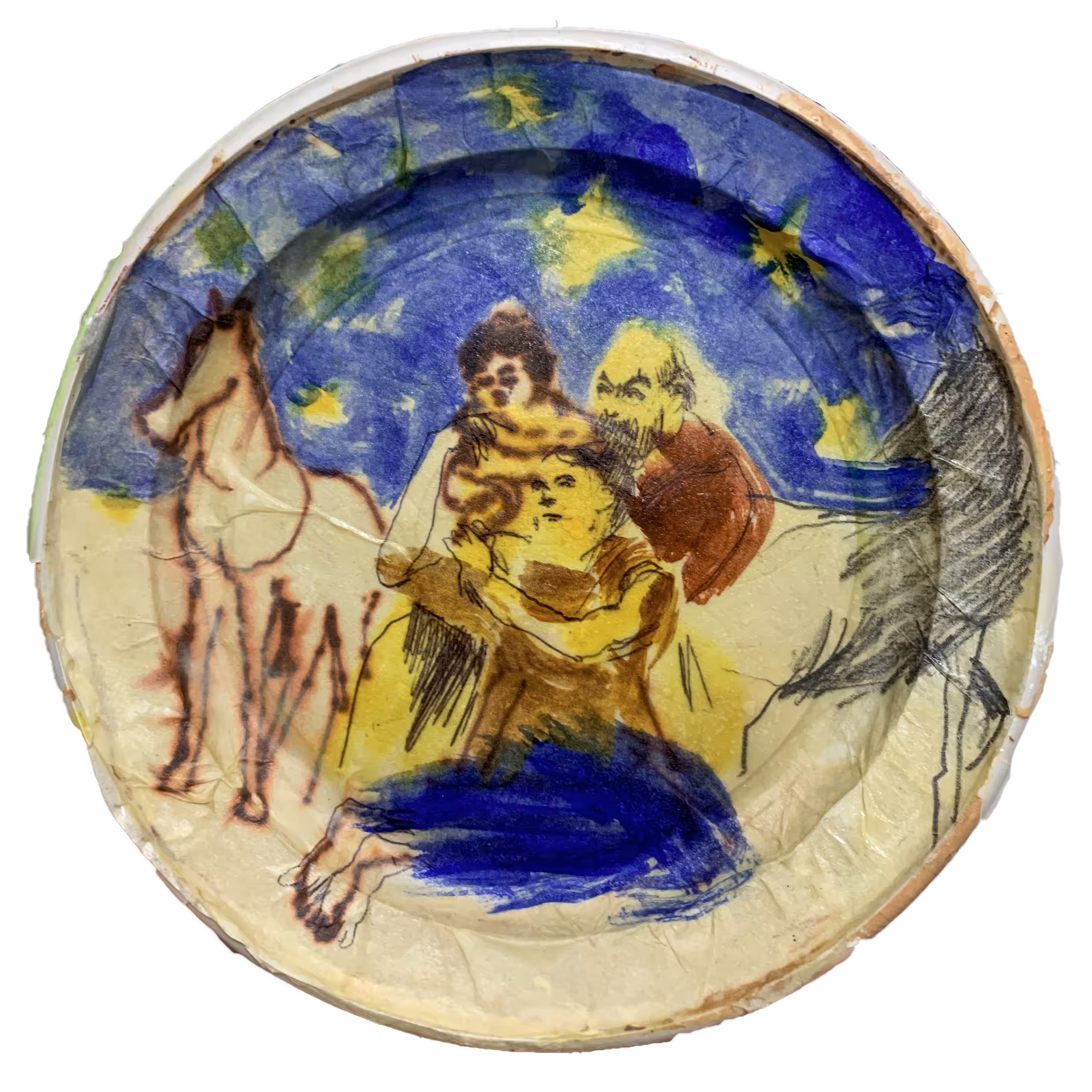 Madonna of the Plastic Plate