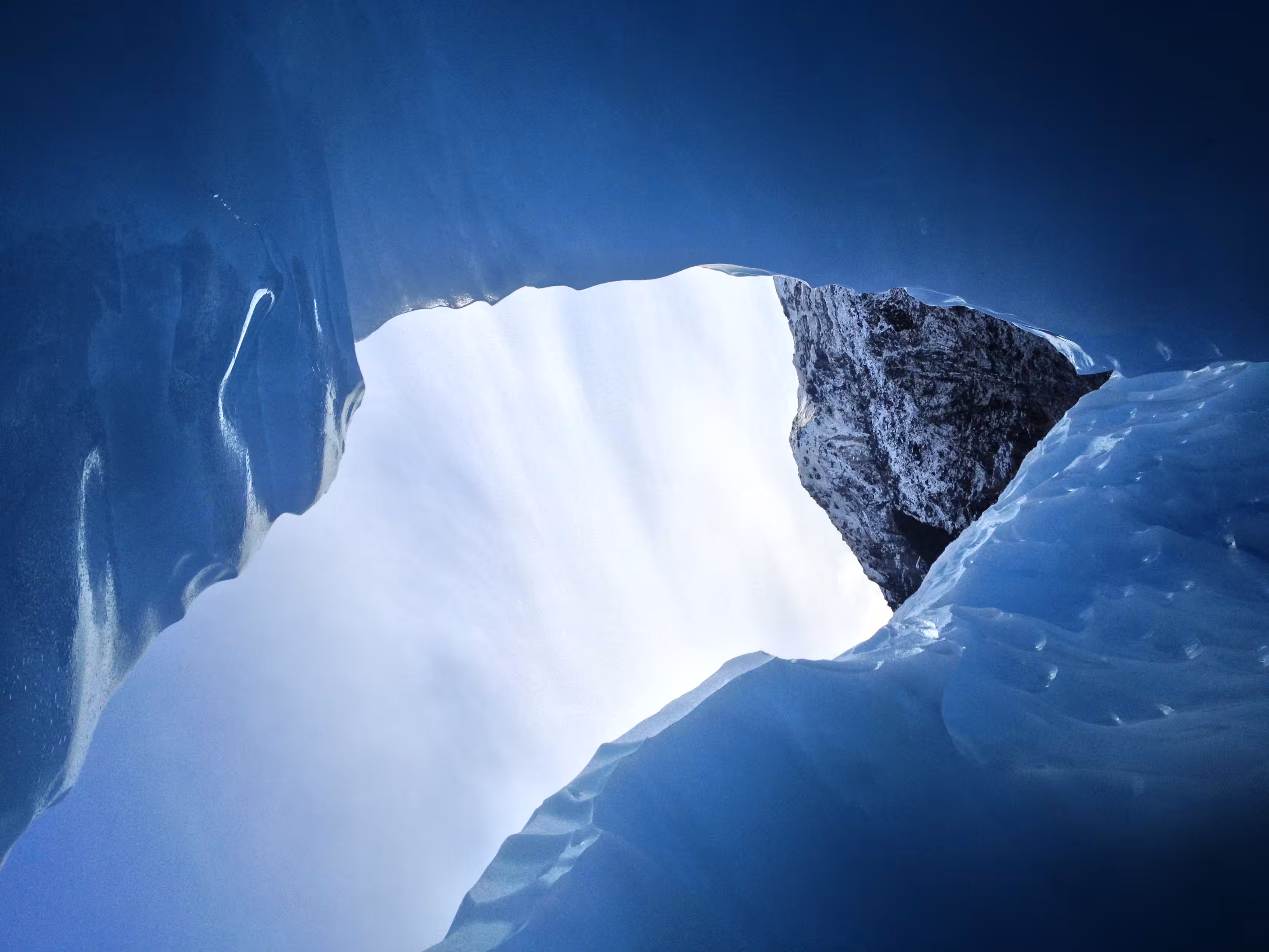 Through Ice to Mountain Sky